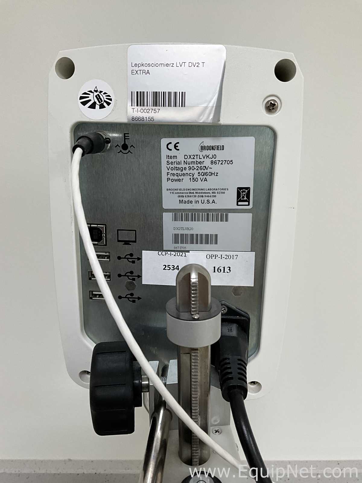 Brookfield DV2T Extra Viscometer