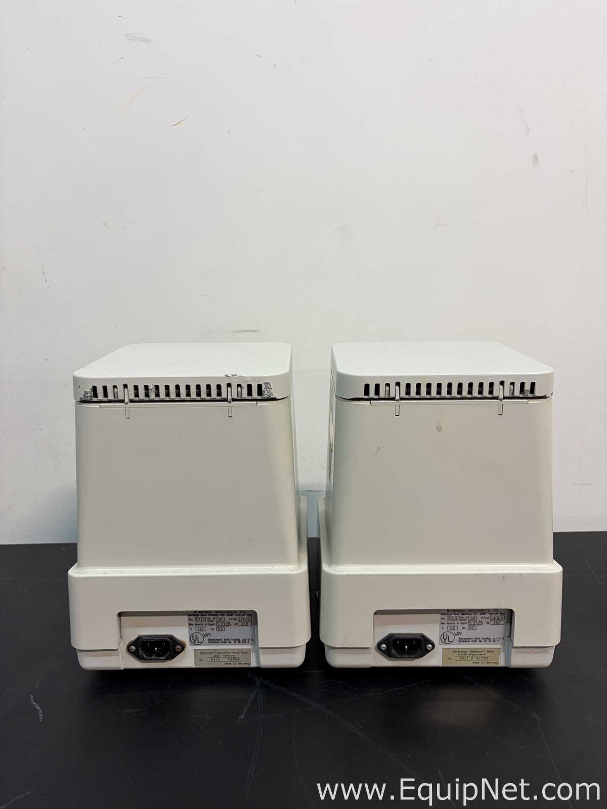 Lote de 2 Centrífuga para laboratorio Eppendorf 5415C