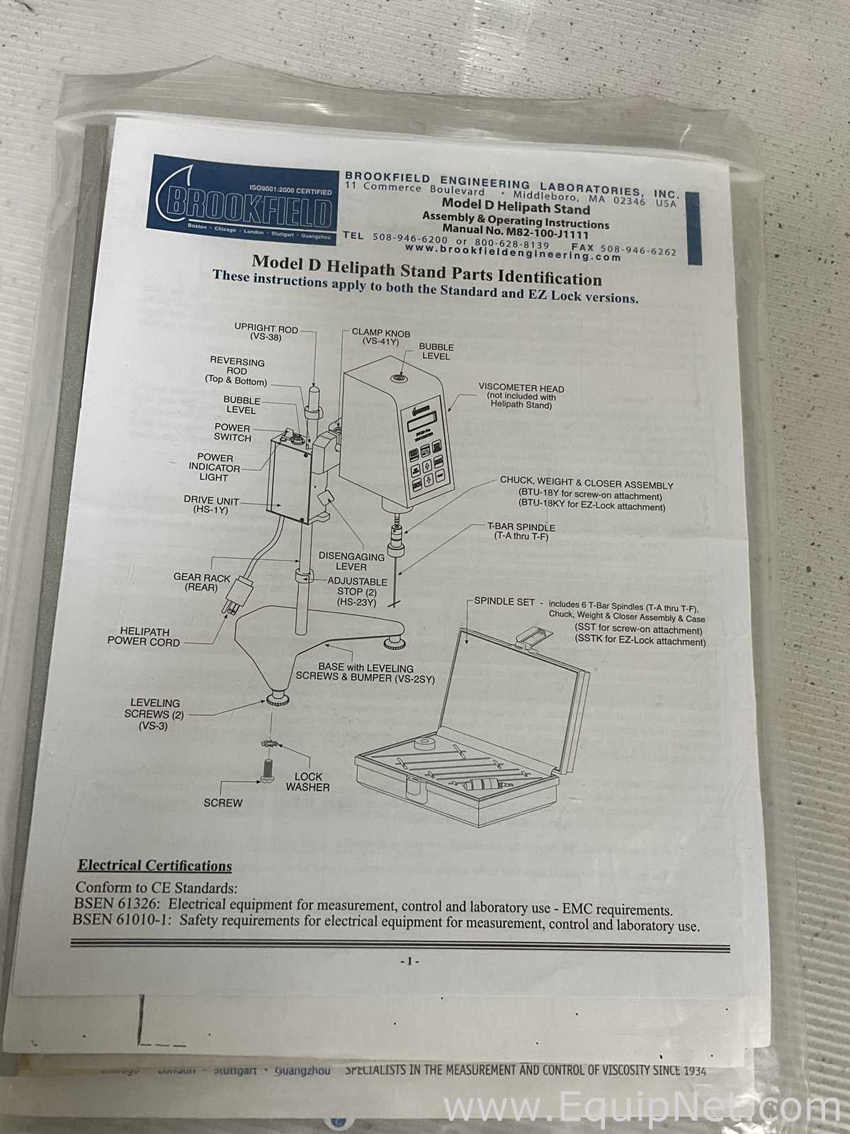 Brookfield DV2T Extra Viscometer
