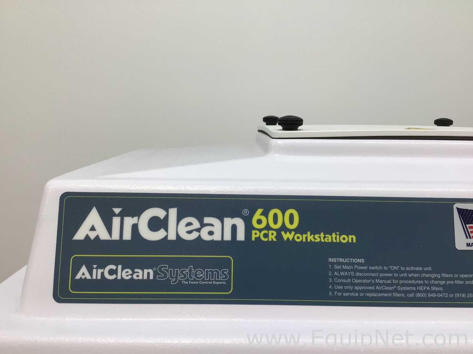 Air Clean Systems 600 PCR Workstation