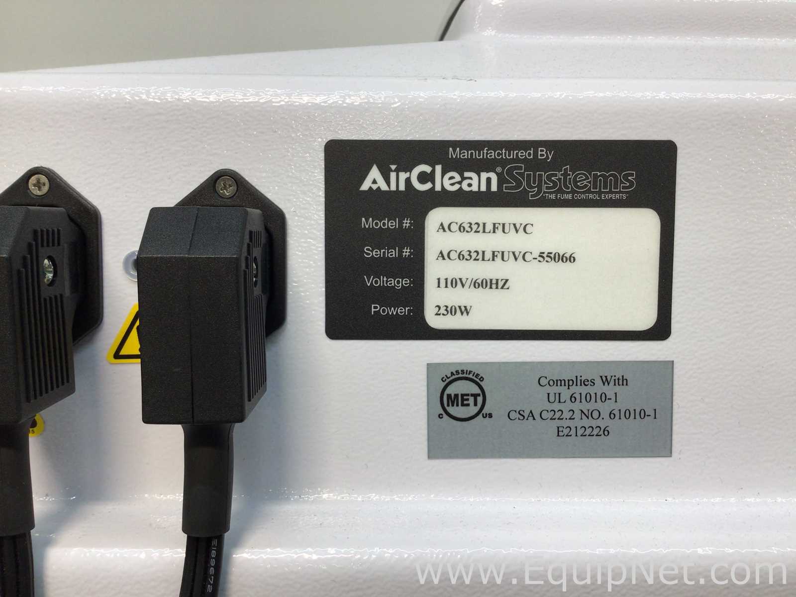 Air Clean Systems 600 PCR Workstation