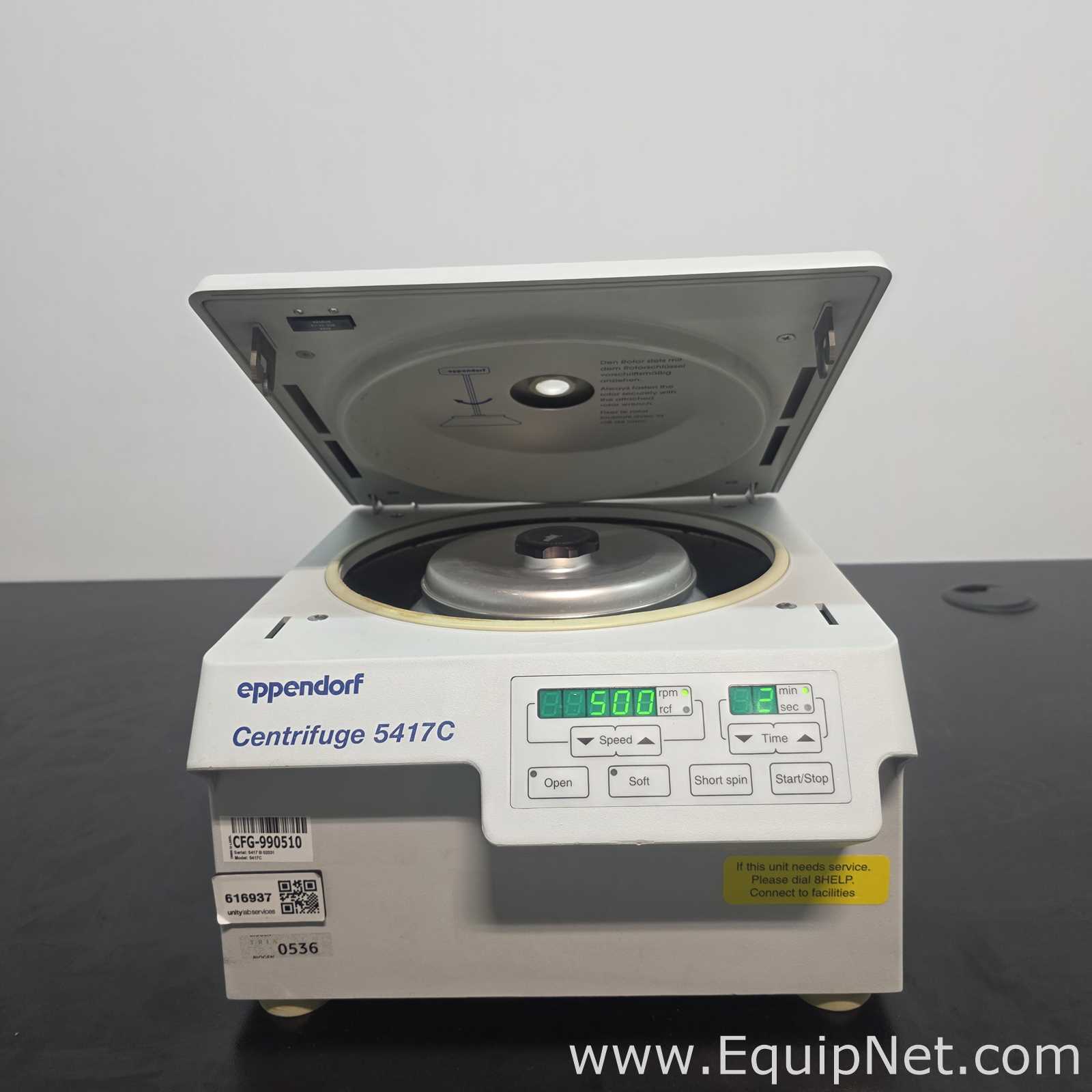 Centrífuga para laboratorio Eppendorf Centrifuge 5417C