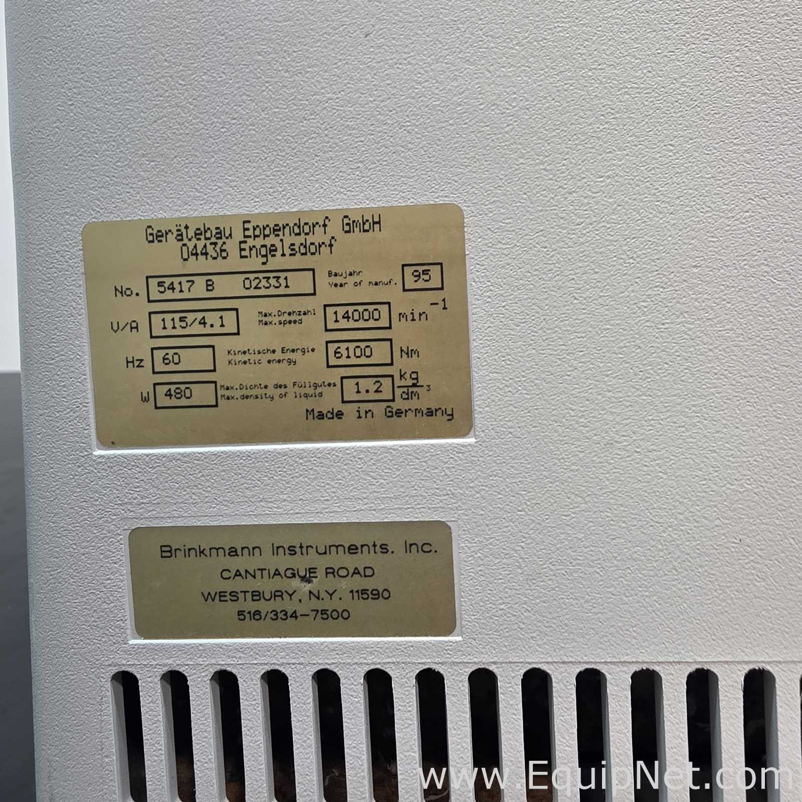 Centrífuga para laboratorio Eppendorf Centrifuge 5417C
