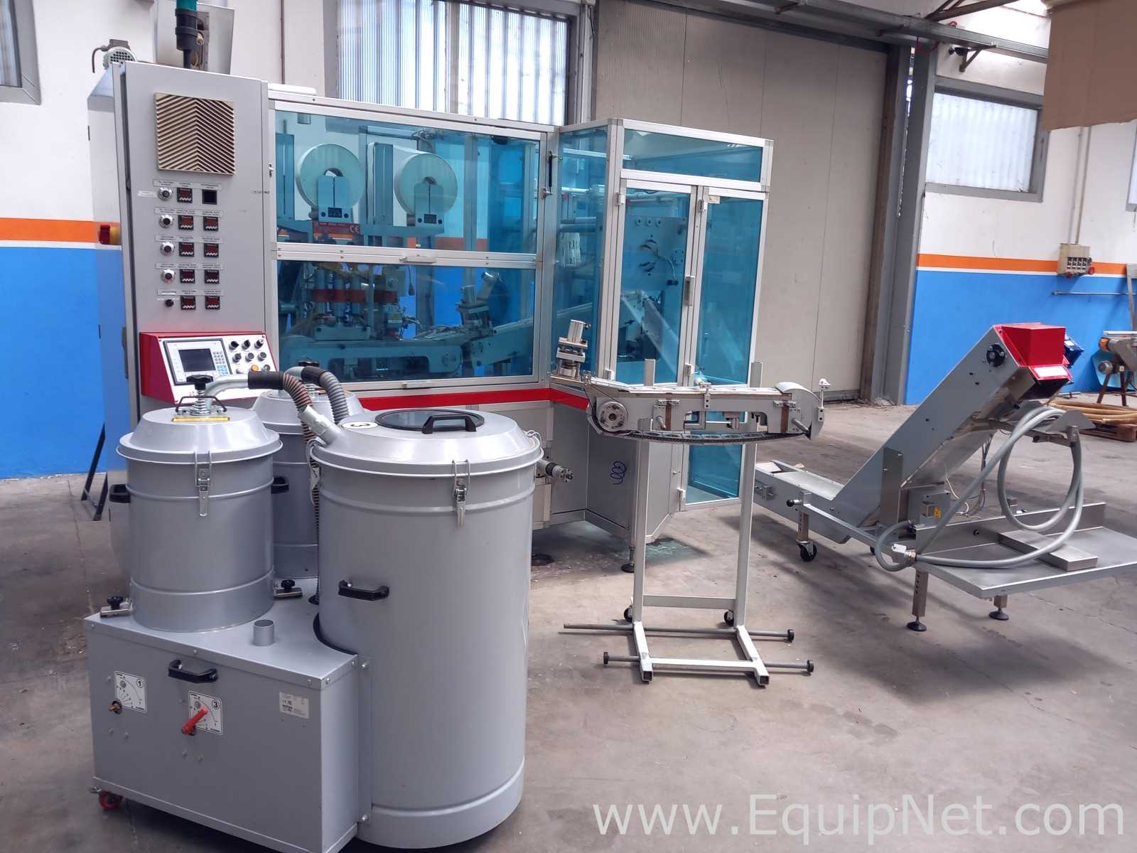GINO ROSSI MOD. MN 80 - Coffee pod packaging line