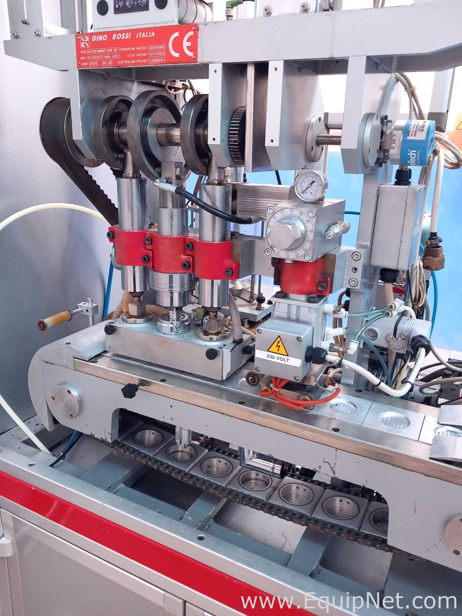 GINO ROSSI MOD. MN 80 - Coffee pod packaging line