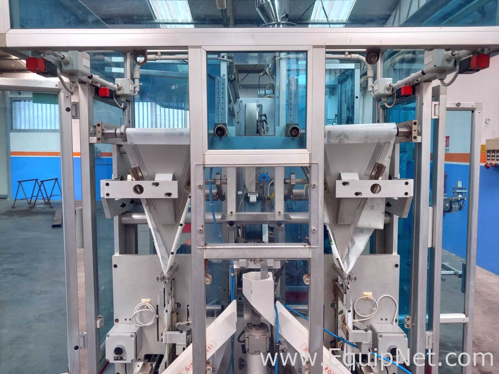 GINO ROSSI MOD. MN 80 - Coffee pod packaging line