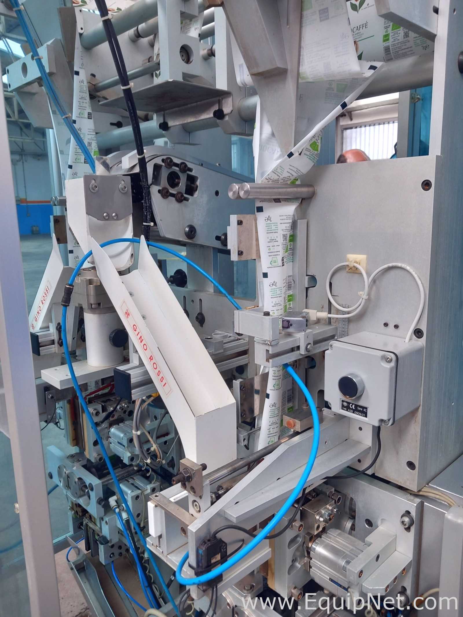 GINO ROSSI MOD. MN 80 - Coffee pod packaging line