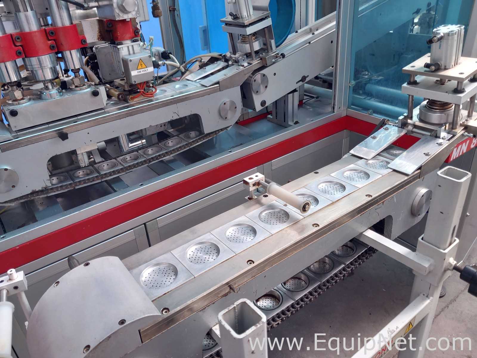 GINO ROSSI MOD. MN 80 - Coffee pod packaging line