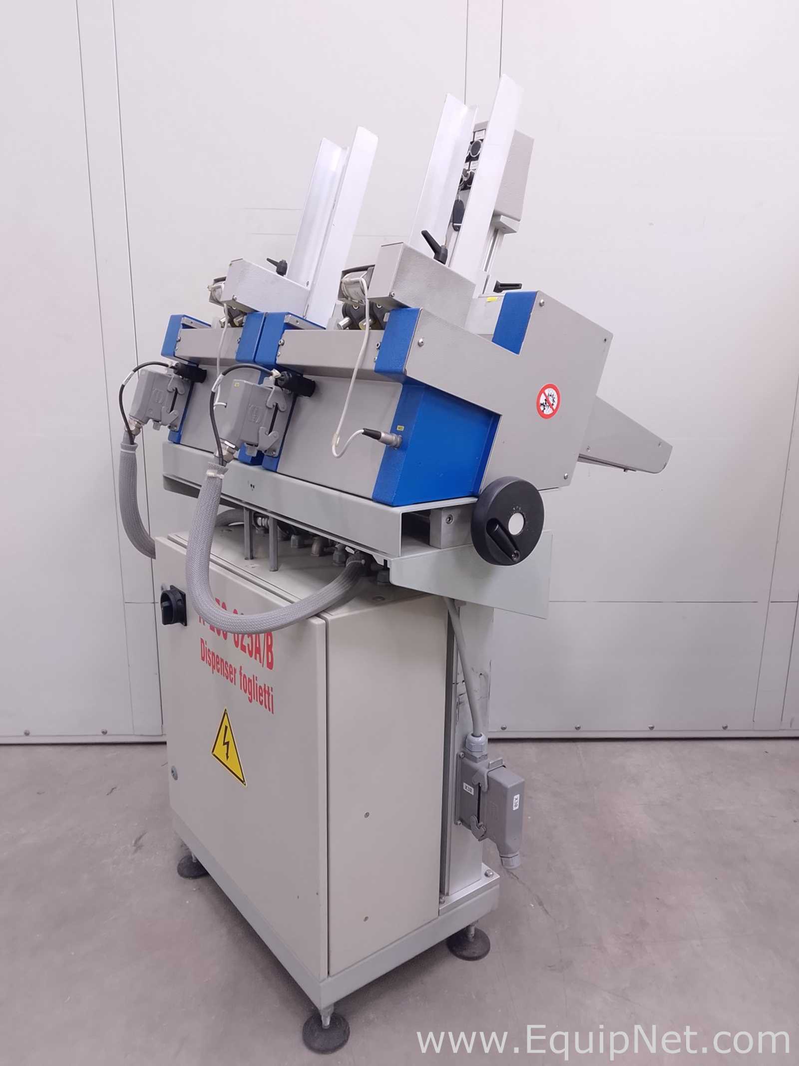 ETIPACK MOD.WHIZZY 210 / SISTEMA SPECIALE A-250-025A/B - Leaflet feeder