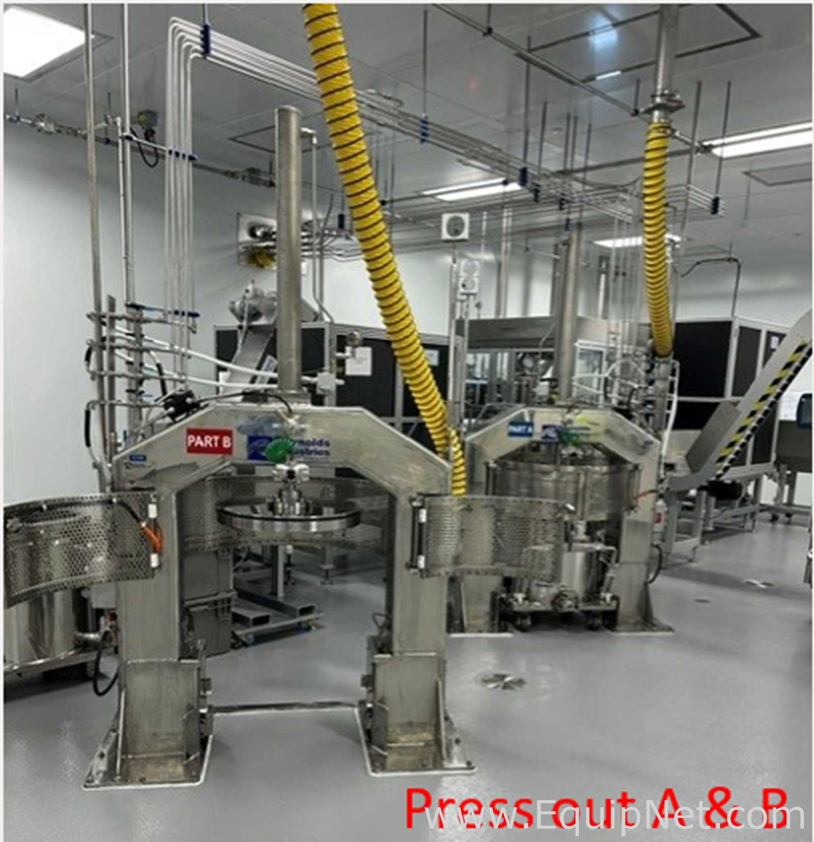 2 Reynolds 2307 Commercial High Viscosity Mixers and Press outs