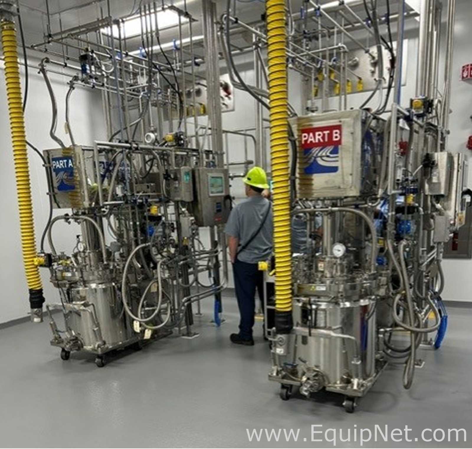 2 Reynolds 2307 Commercial High Viscosity Mixers and Press outs