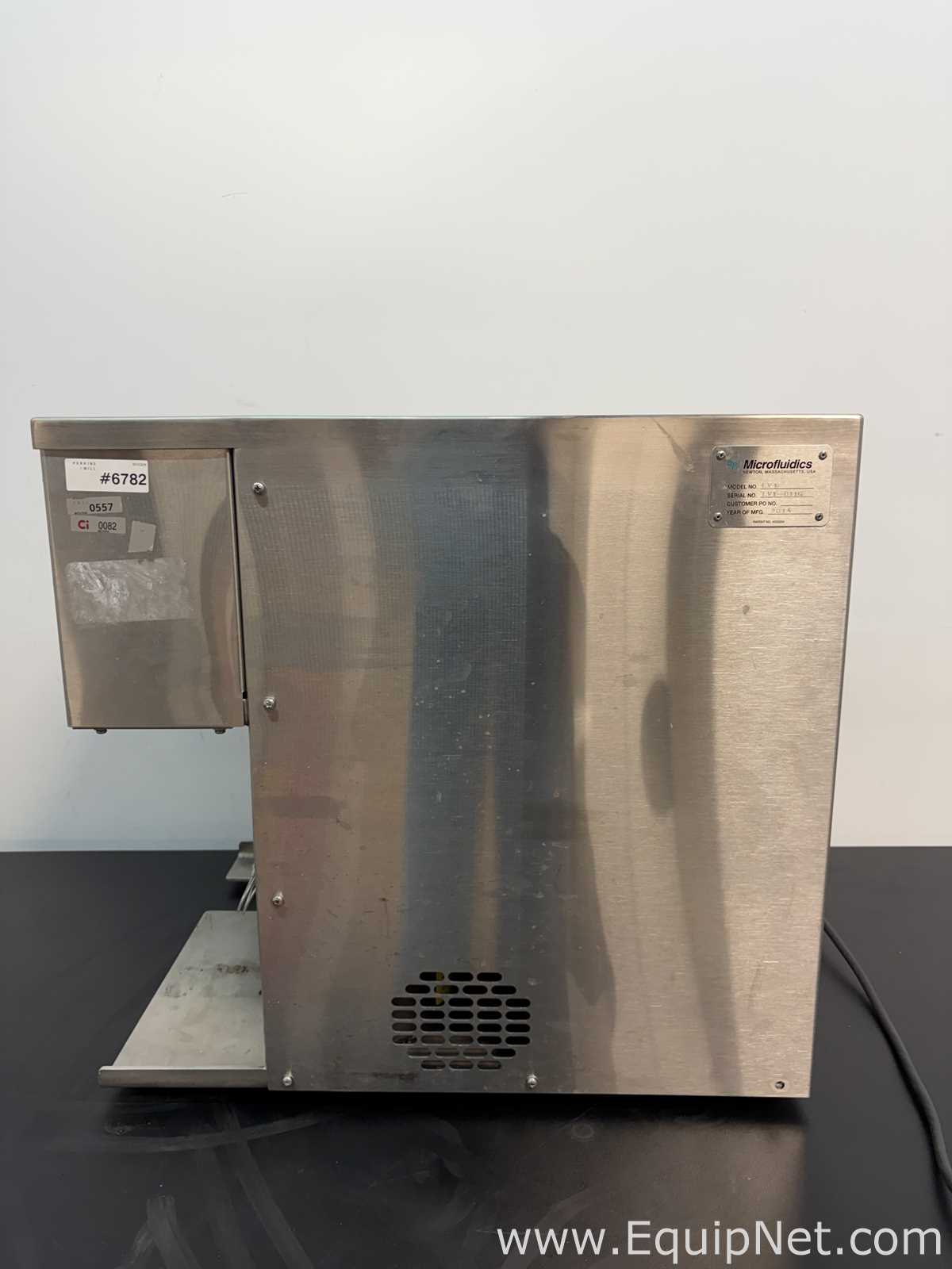 Microfluidics LV1 Low-Volume High-Shear Fluid Processor