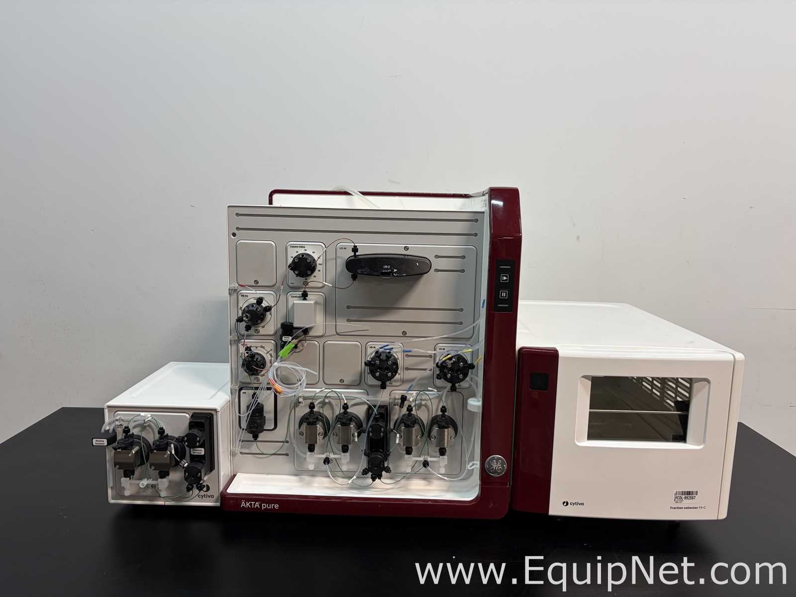 Cytiva AKTA Pure Chromatography System With Fraction Collector F9-C And Sample Pump S9