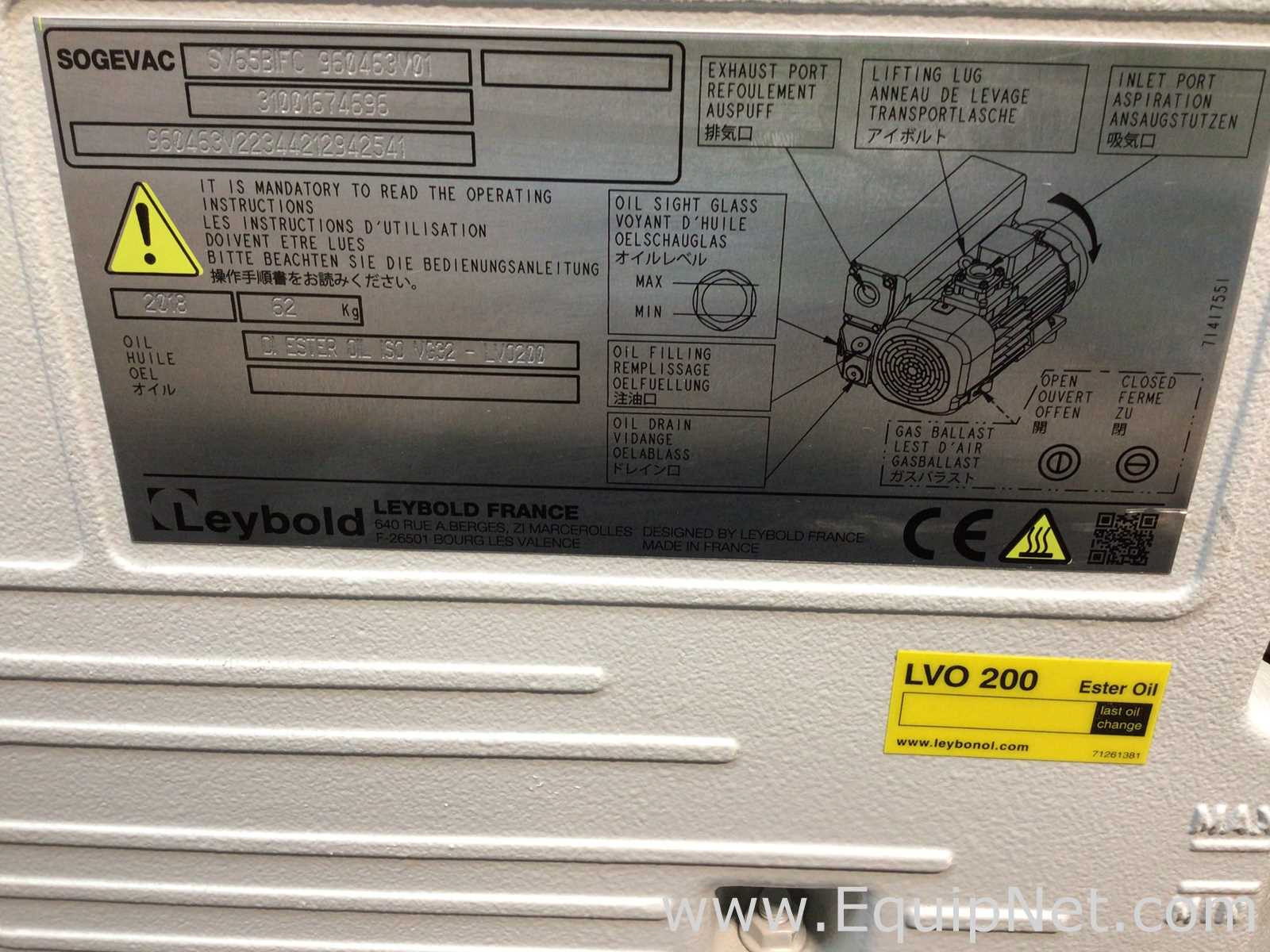 Bomba a Vácuo Leybold Sogevac SV 40/65 BIFC