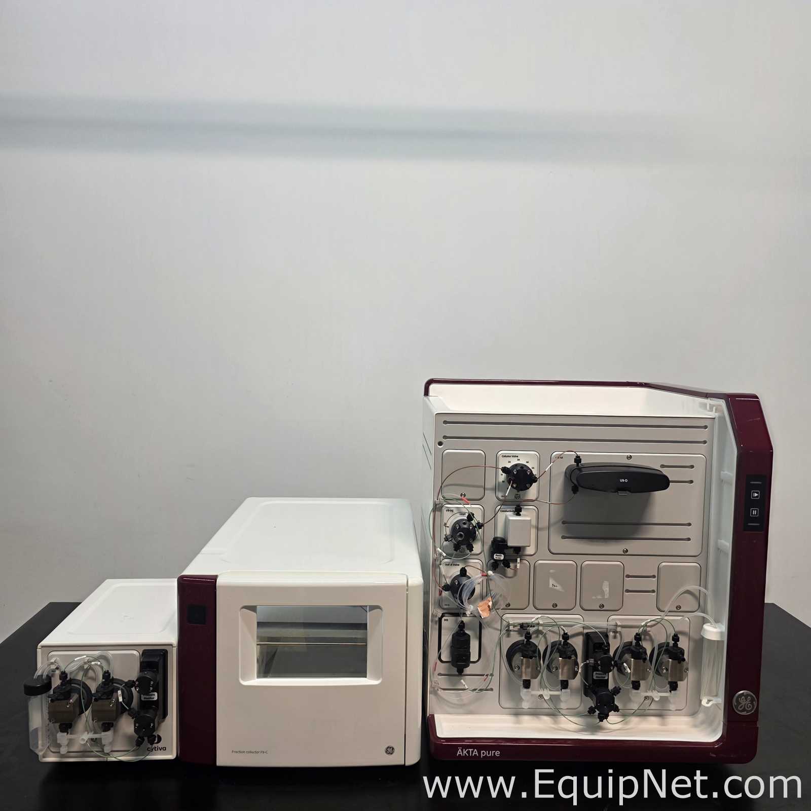 Cytiva AKTA Pure Chromatography System With Fraction Collector F9-C And Sample Pump S9