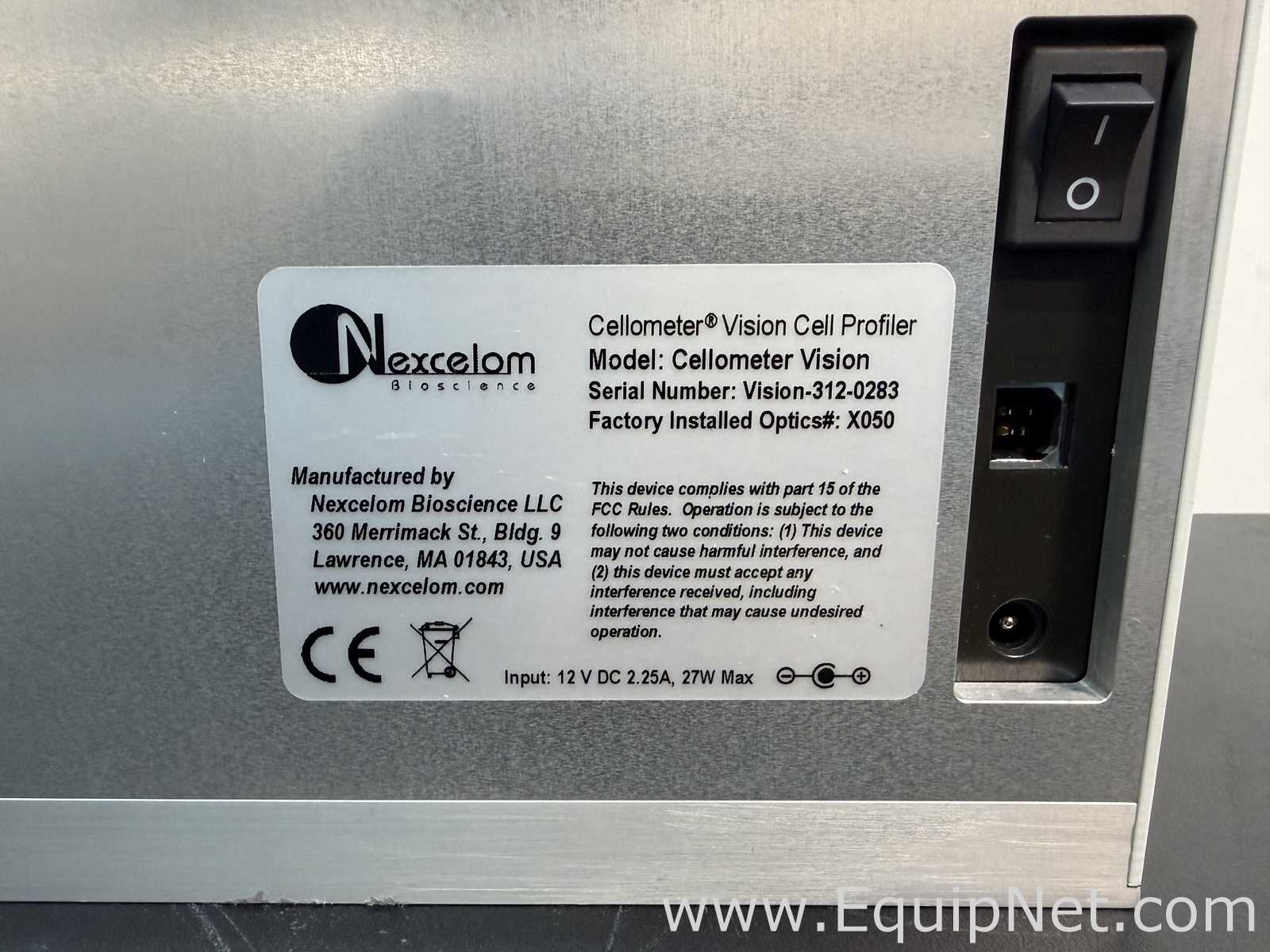 Citómetro Nexcelom Cellometer Vision