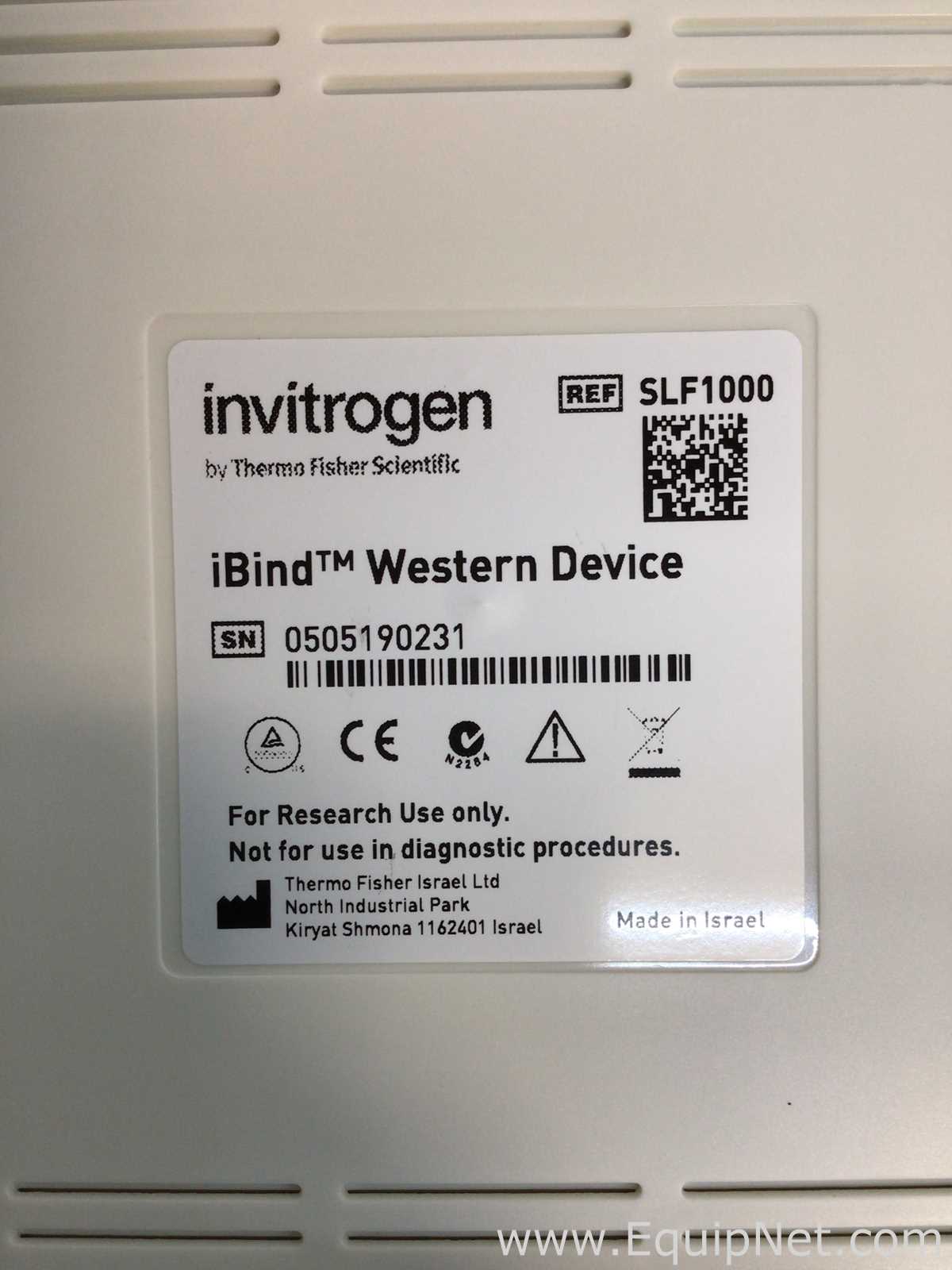 Lot Of 4 iBind Western Devices SLF1000 Electrophoresis