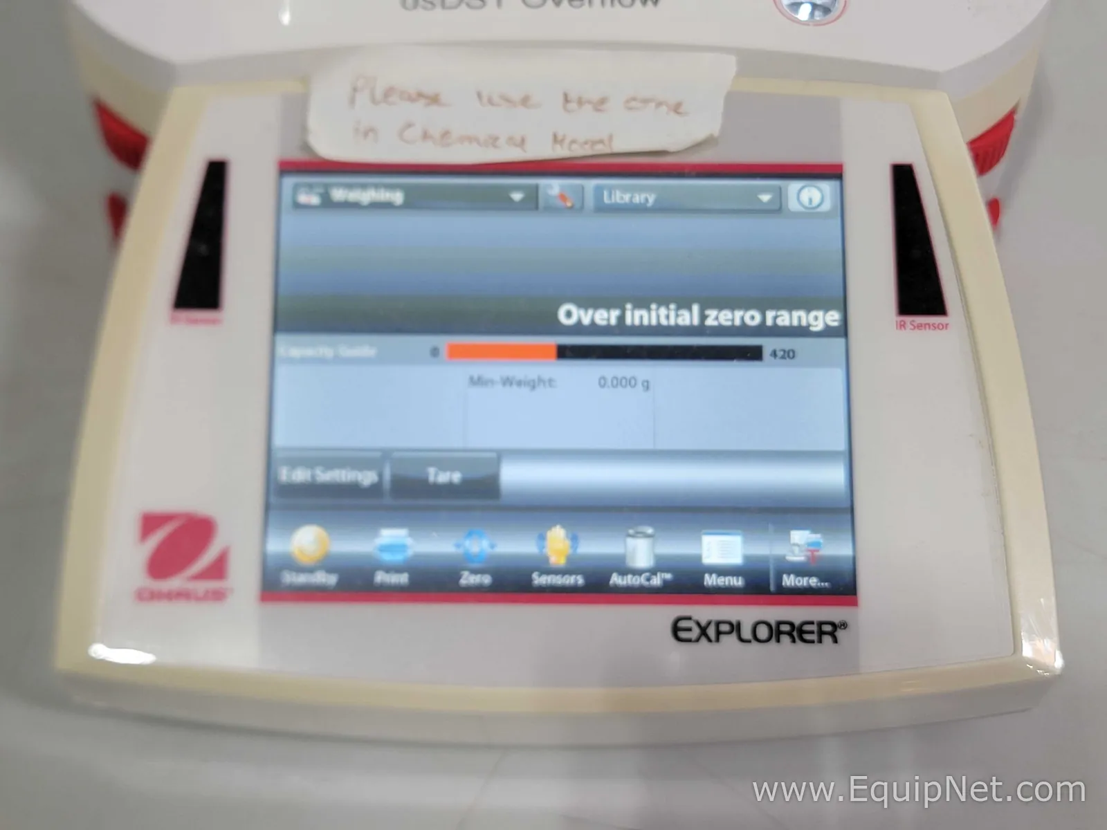 Ohaus EX423 electronic balance