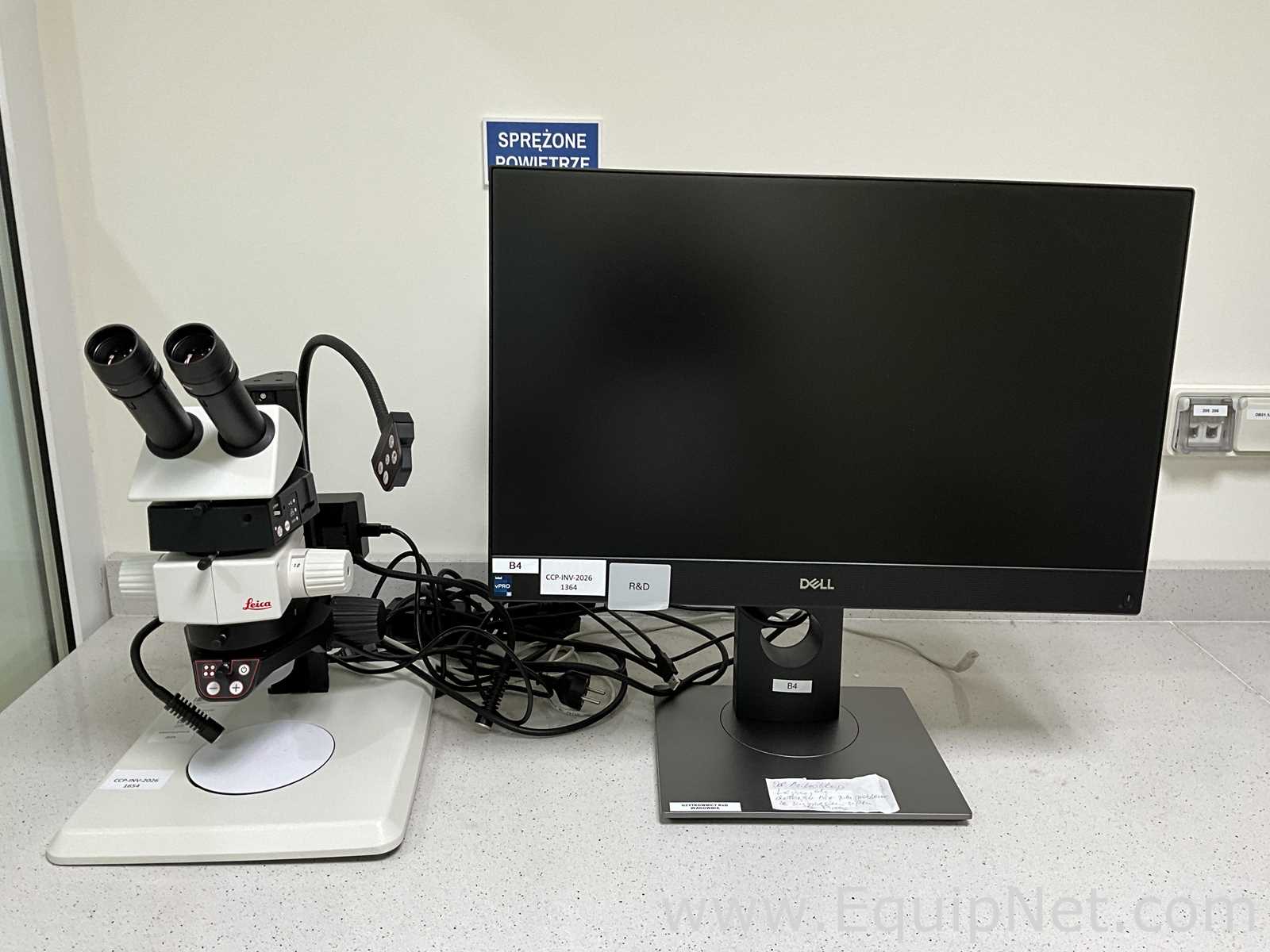 Leica M50 Stereo Microscope With Leica IC90 Digital Camera and Computer
