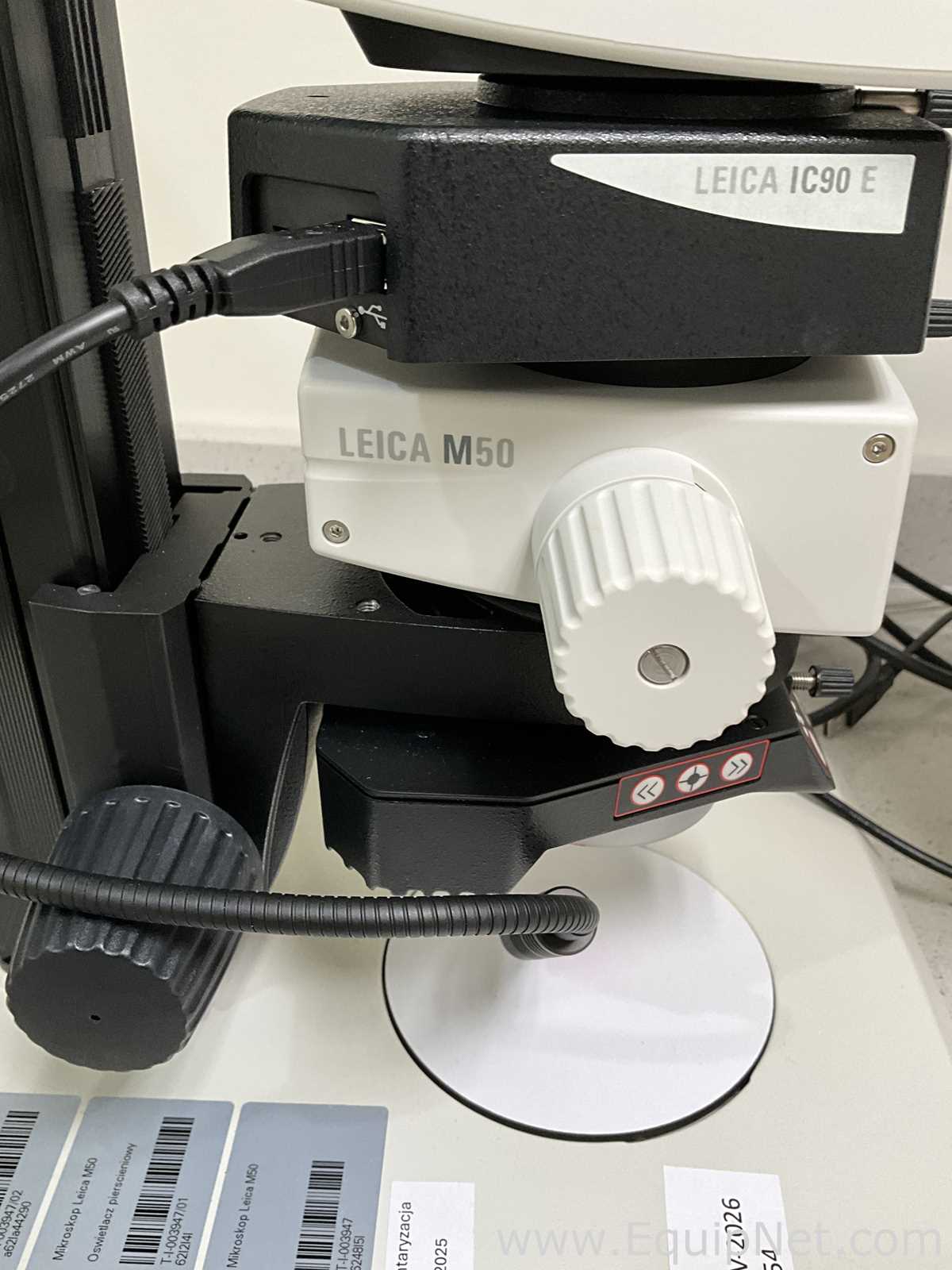 Leica M50 Stereo Microscope With Leica IC90 Digital Camera and Computer