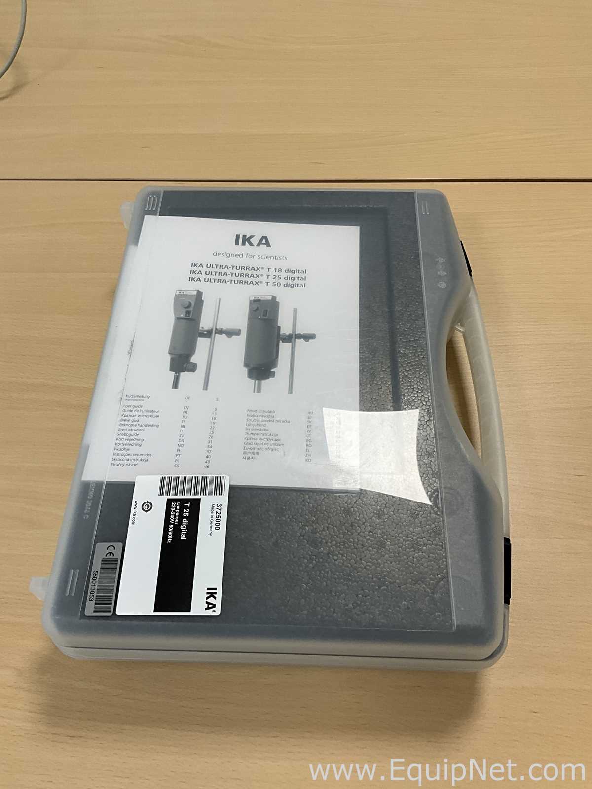 IKA T25 D Digital Ultra Turrax Homogenizer