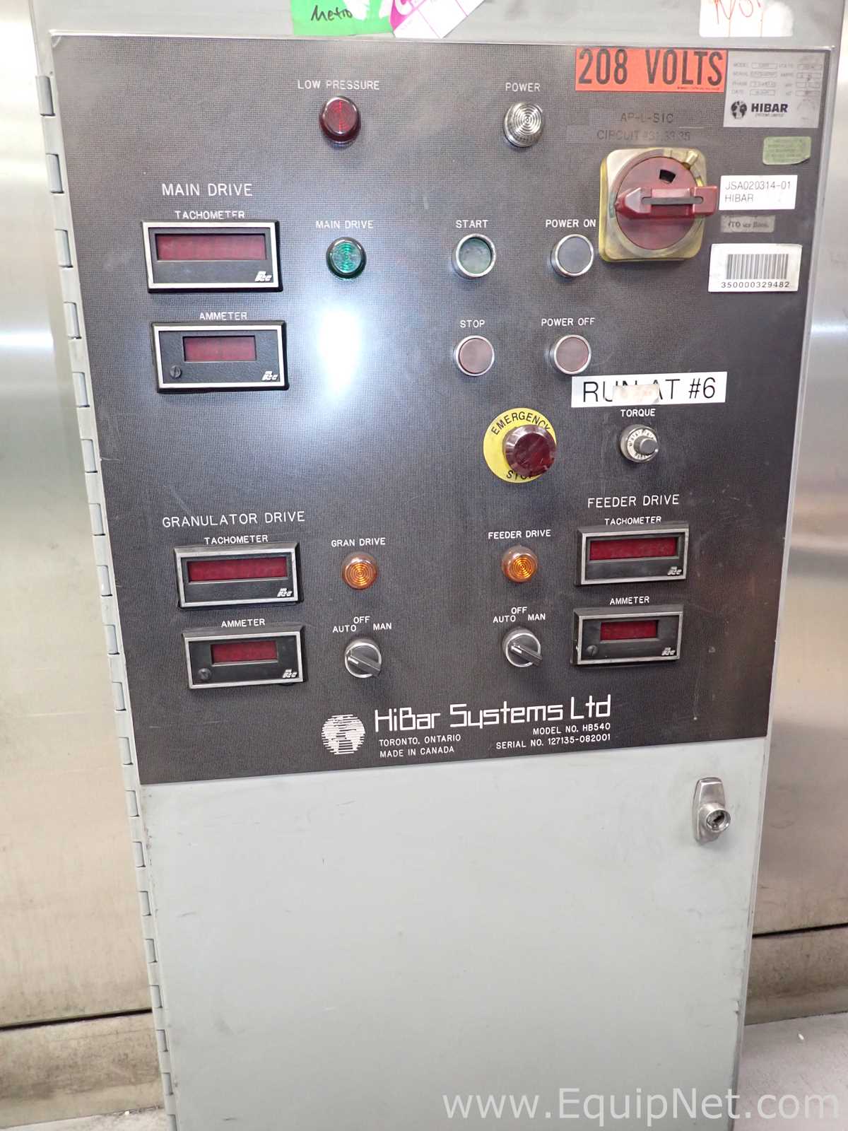 HiBar Systems Ltd HB540 Granulator