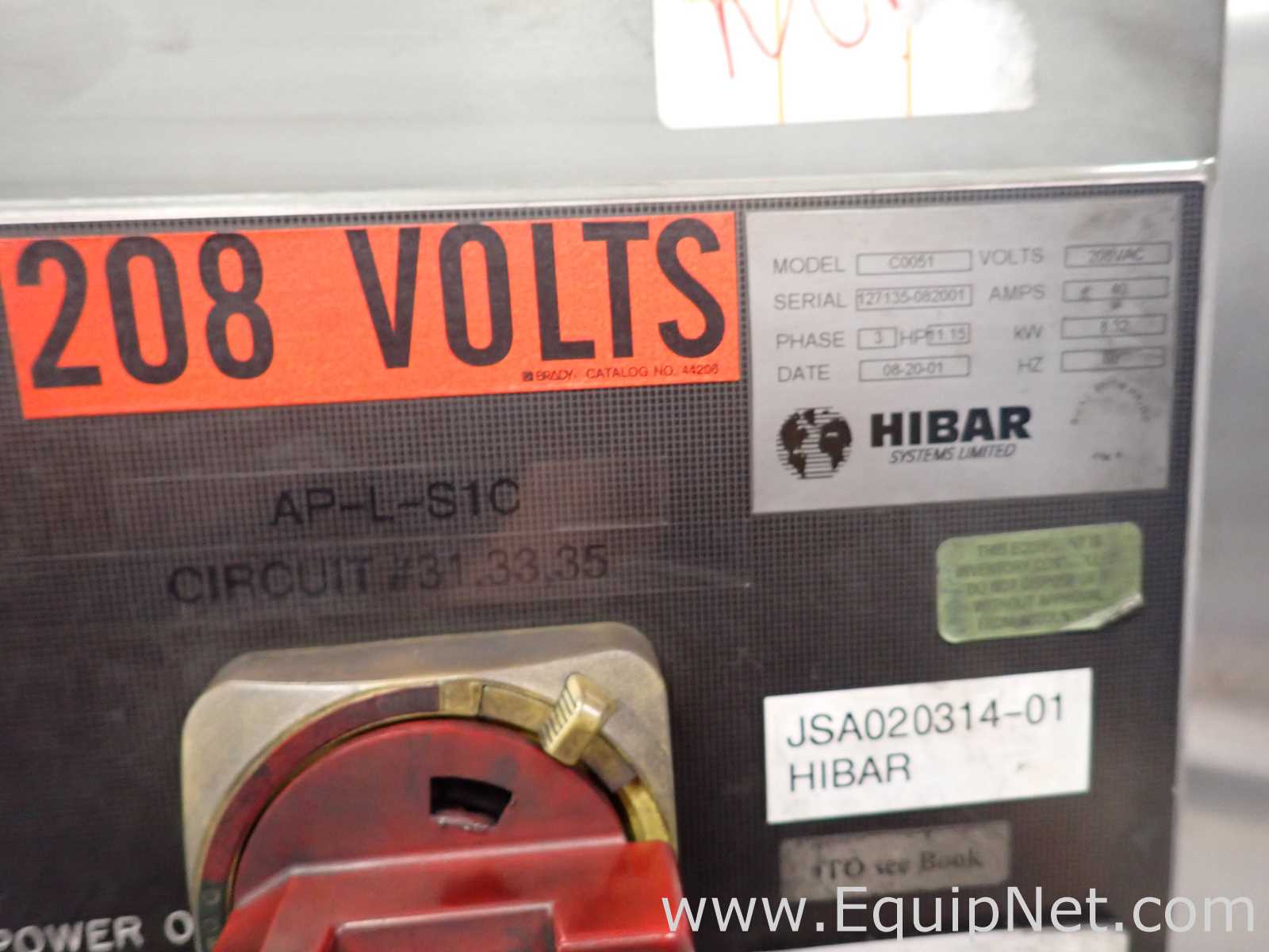 HiBar Systems Ltd HB540 Granulator