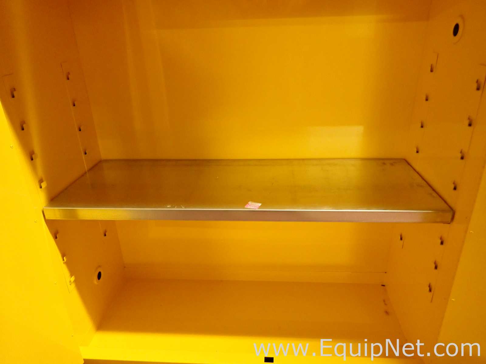 Gabinete de Almacenamiento de Inflamables JustRite Requisitos de aire 30 GALS
