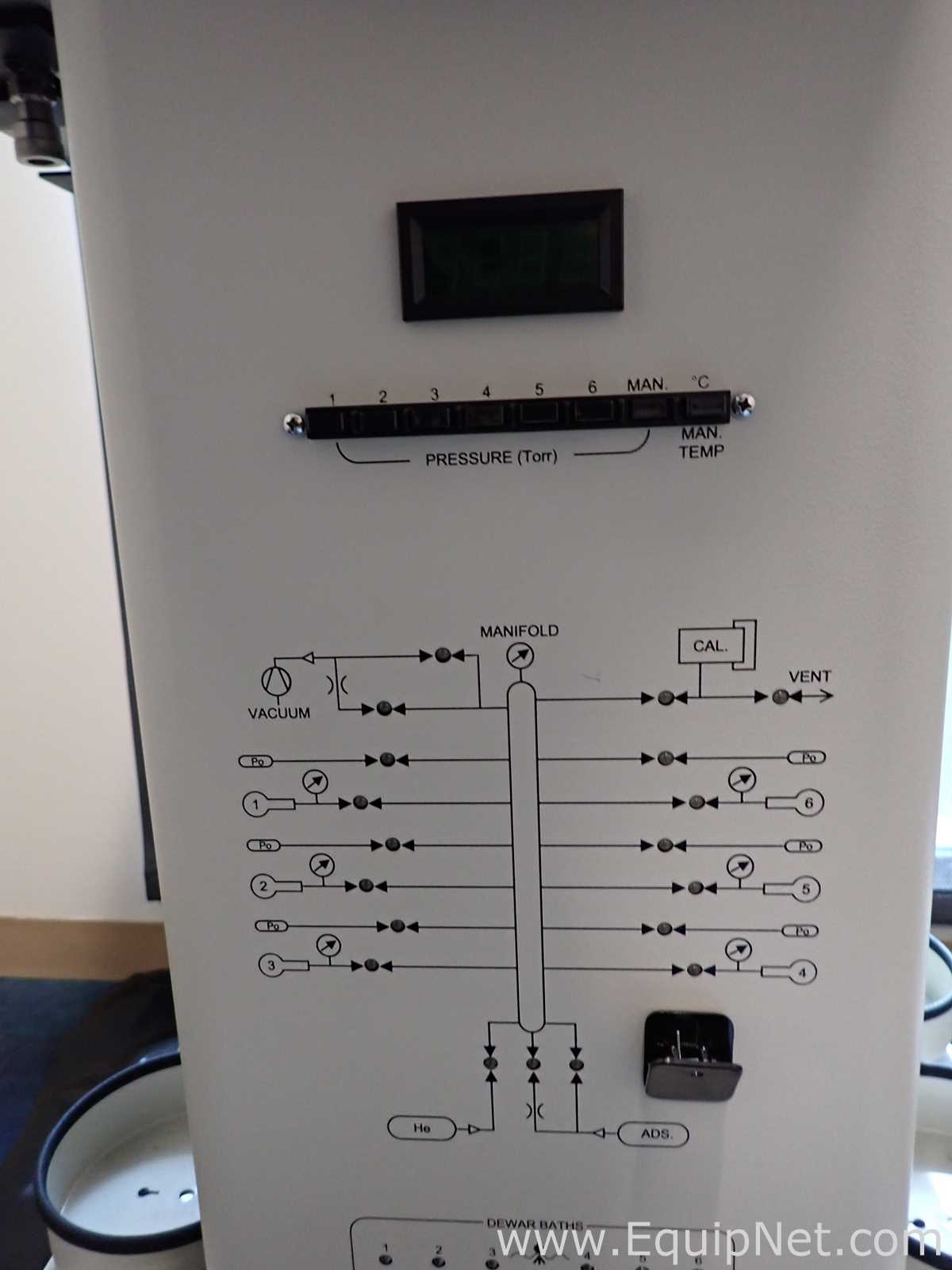 Quantachrome AS61SA Automated Gas Sorption Analyzer with XeriPrep Degasser