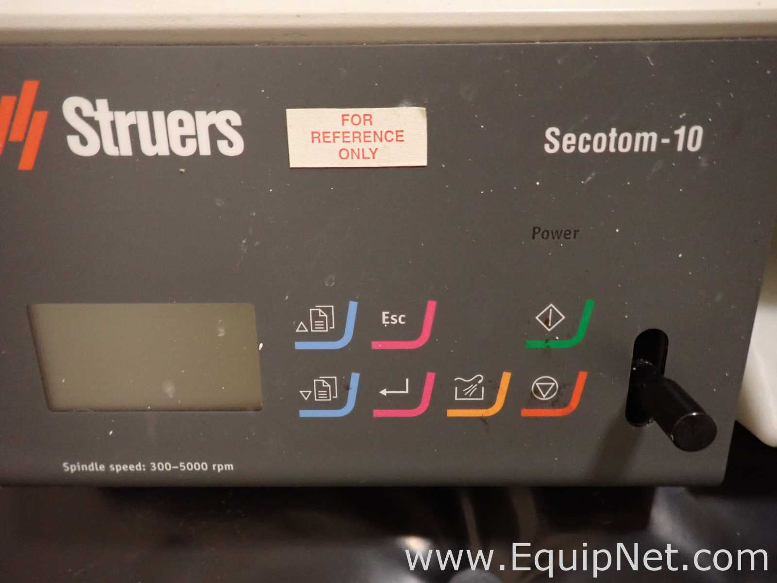 Struers Secotom-10 Precision Sample Cutting Machine