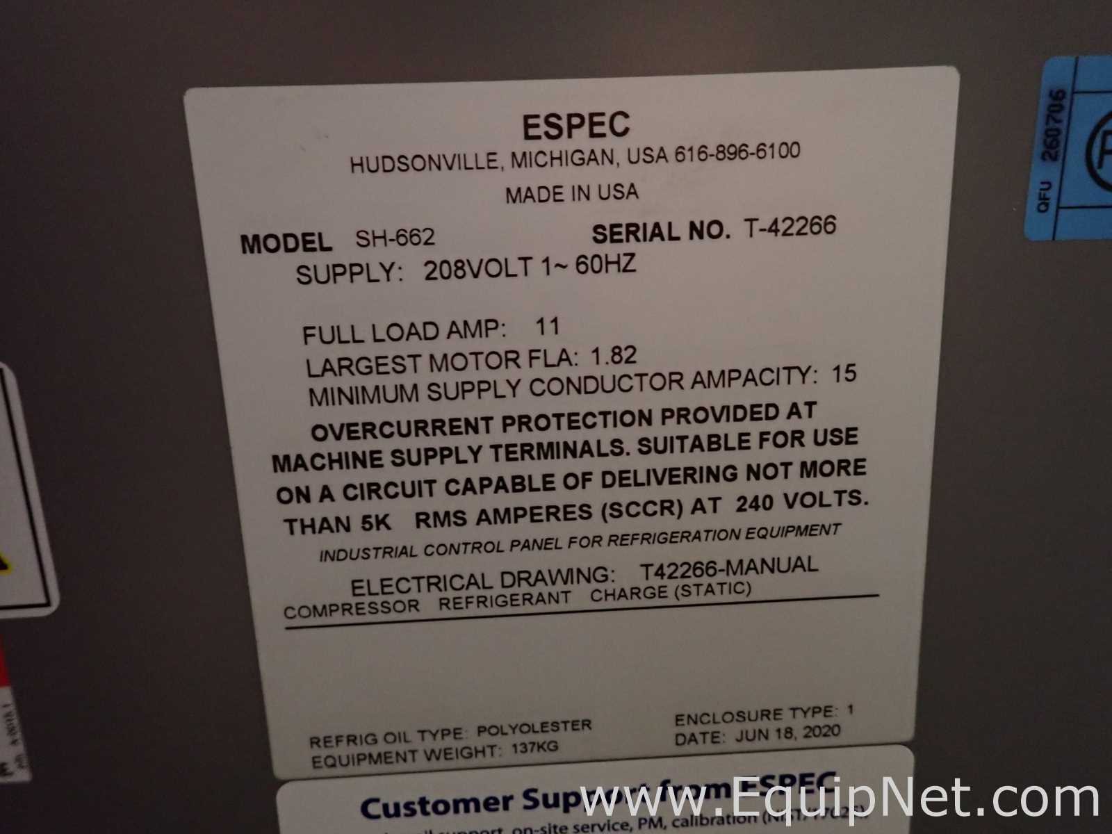 Espec SH-662 Temperature and Humidity Chamber