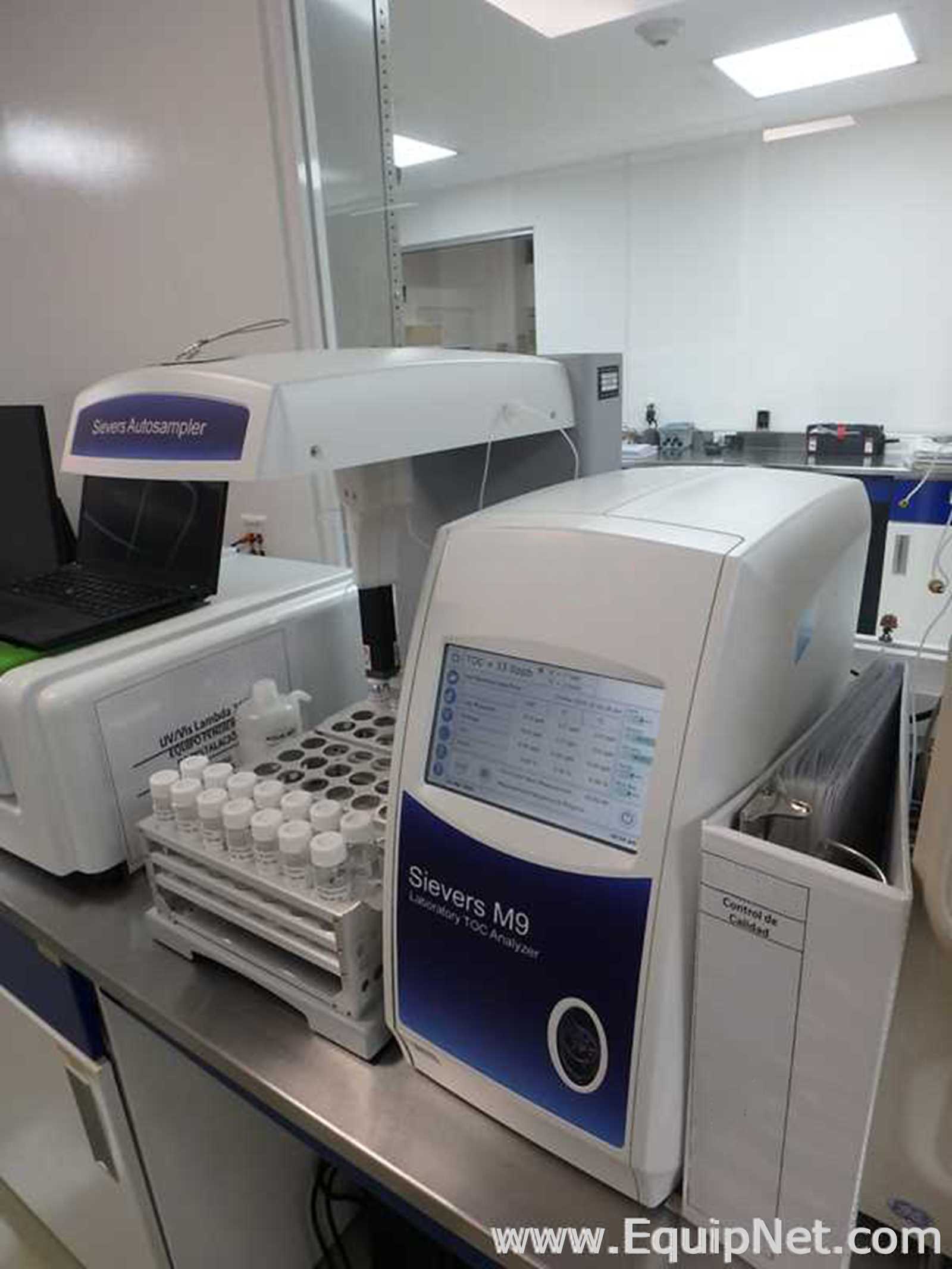 Analizador de Carbono Organico Total marca Sievers modelo M9 con Automuestreador marca Sievers