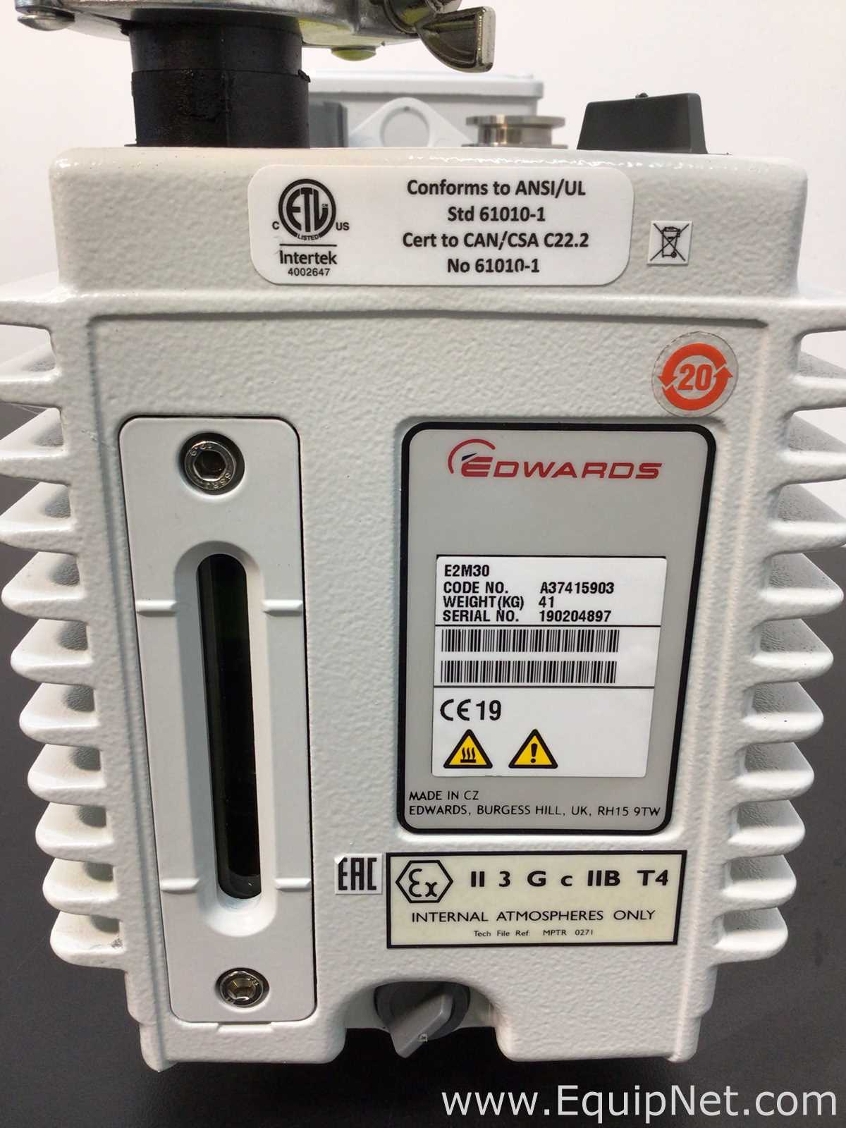 Edwards E2M30 Rotary Vane Vacuum Pump
