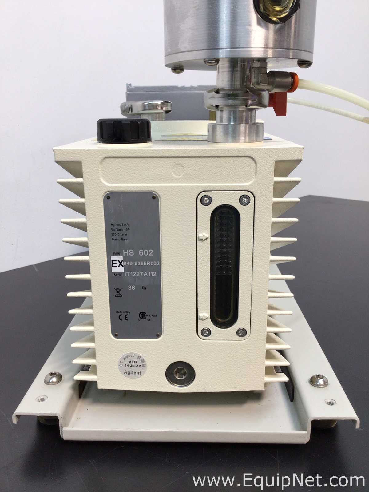 Agilent HS602 Dual-Stage Rotary Vane Vacuum Pump