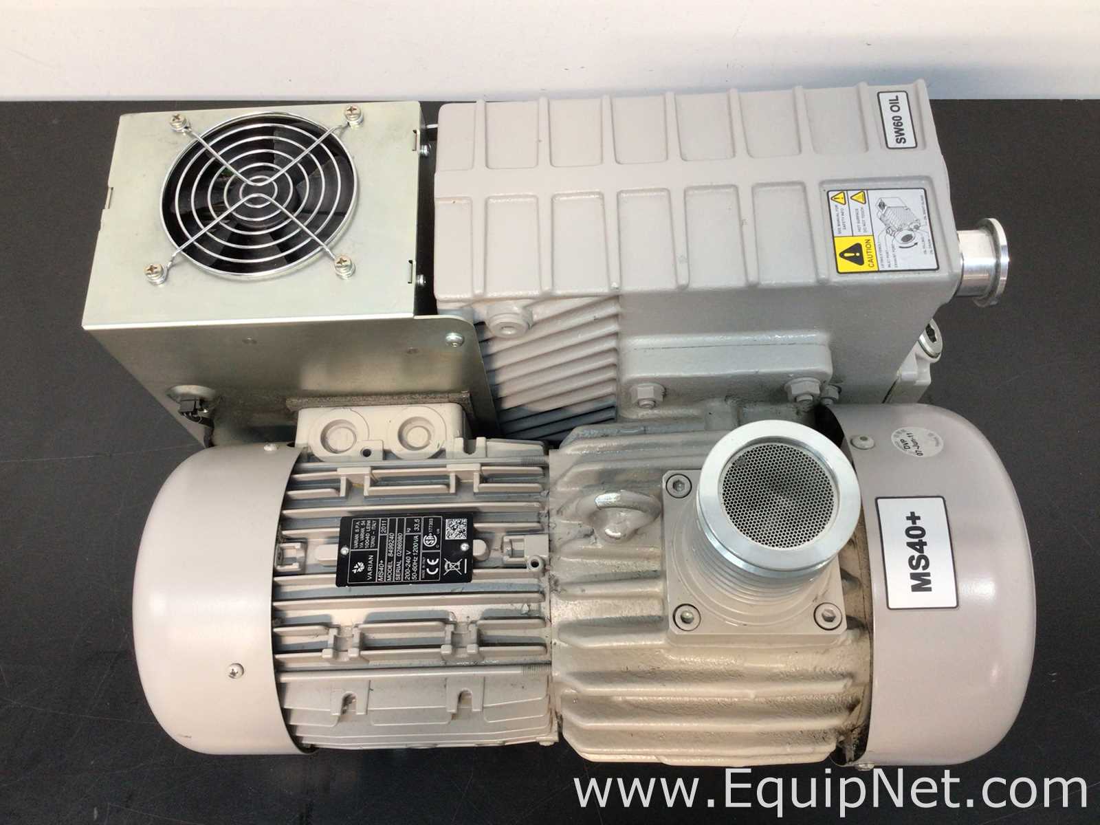 Varian -Agilent MS40 Plus Rotary Vane Vacuum Pump