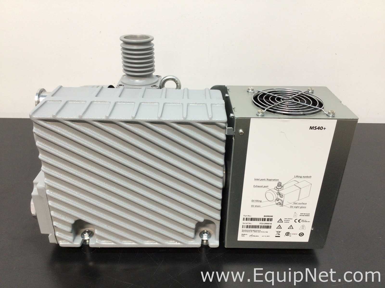 Agilent MS40 Plus Rotary Vane Vacuum Pump