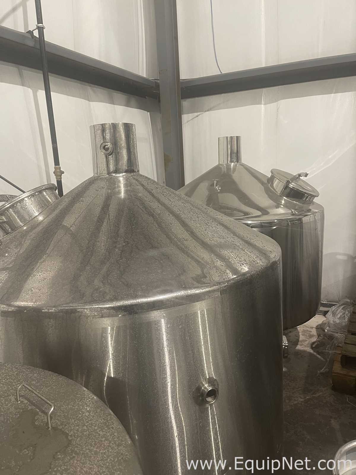 7 BBL Electric Brew System with Mash Tun and Hopper
