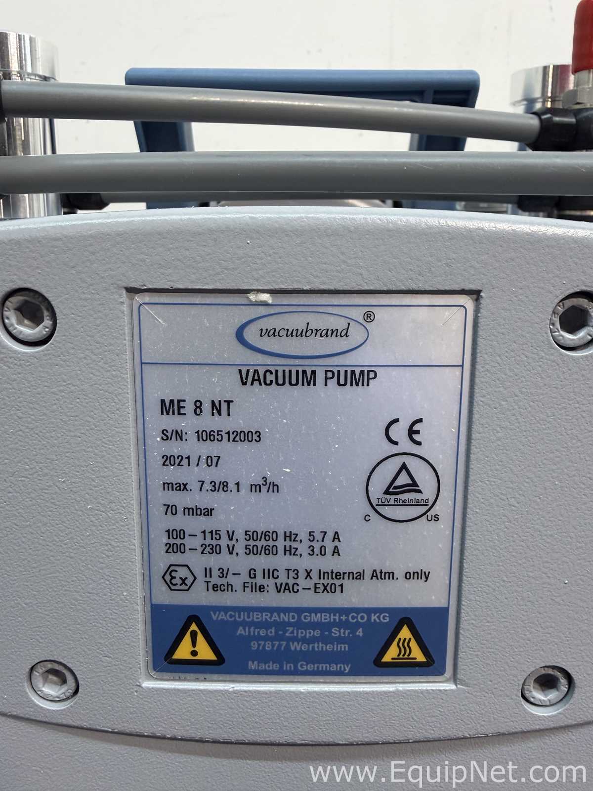 Vacuubrand ME 8 NT Vacuum Pump