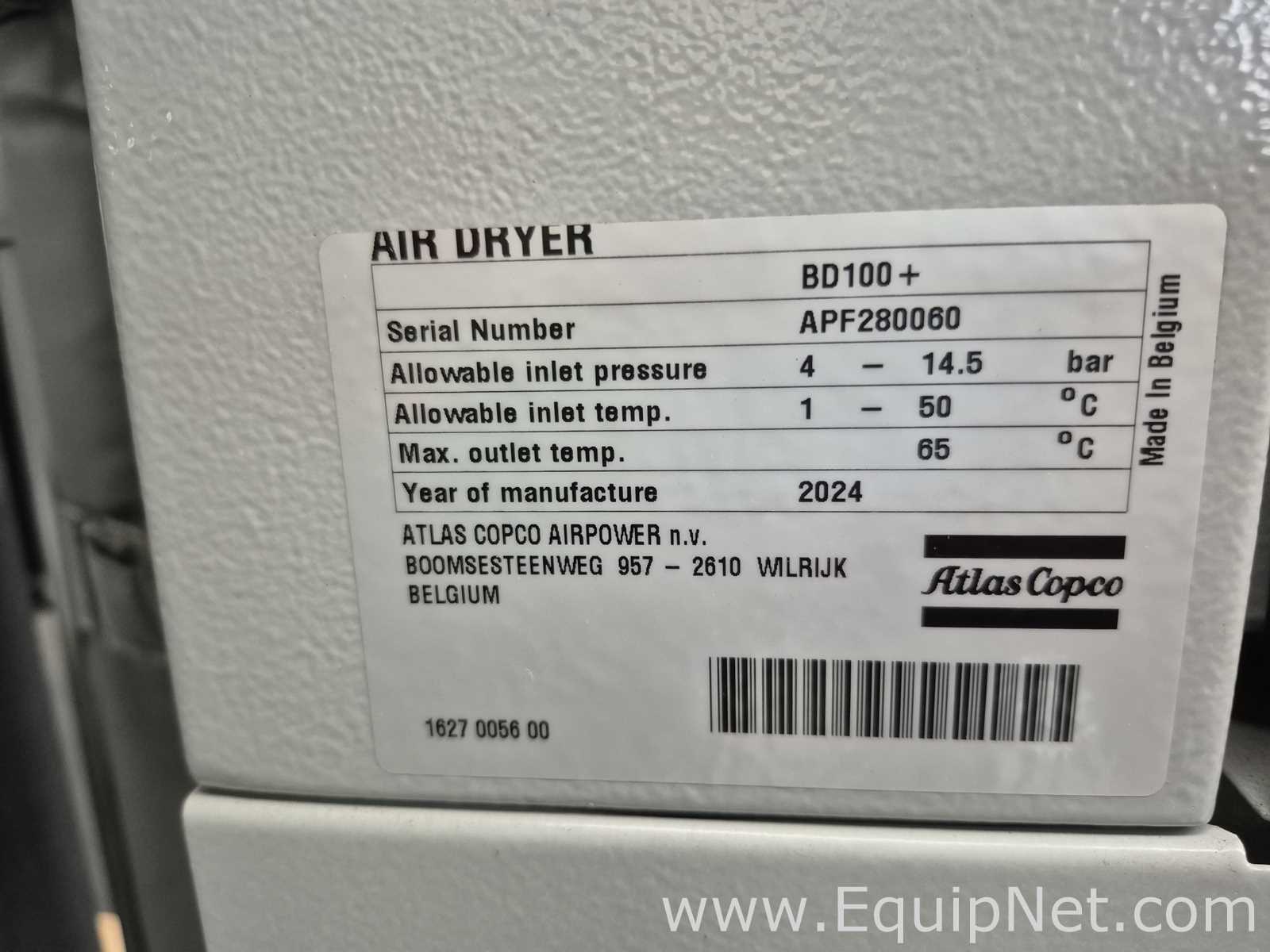 Secador de Aire Atlas Copco BD100+