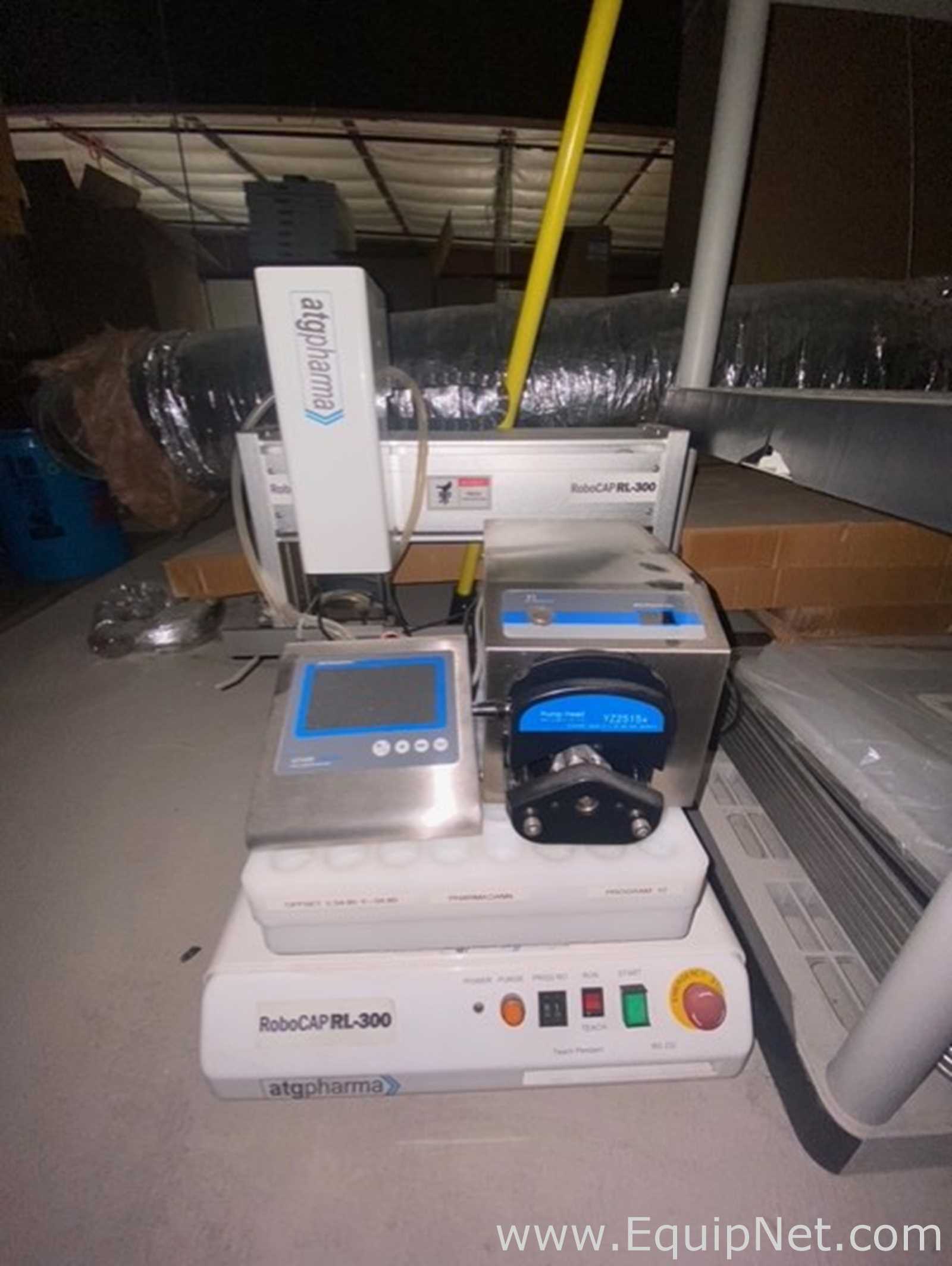 ATG Pharma RoboCAP RL-300 Benchtop Automation Filling Machine