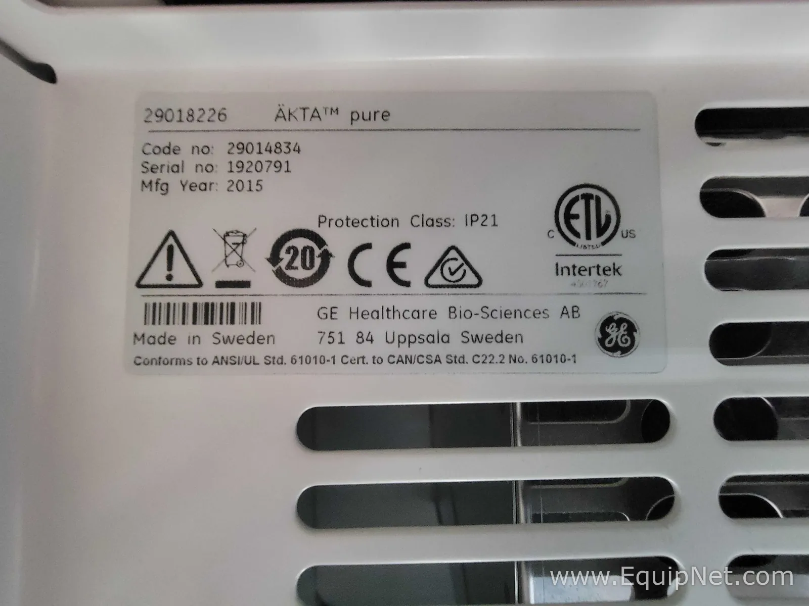 Cytiva AKTA Pure Chromatography System With Fraction Collector F9-C And Sample Pump S9
