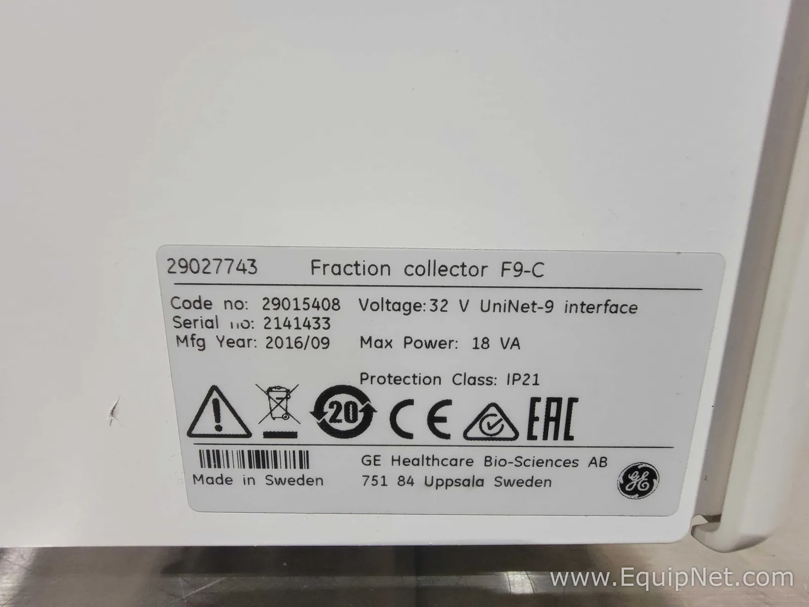 Cytiva AKTA Pure Chromatography System With Fraction Collector F9-C And Sample Pump S9