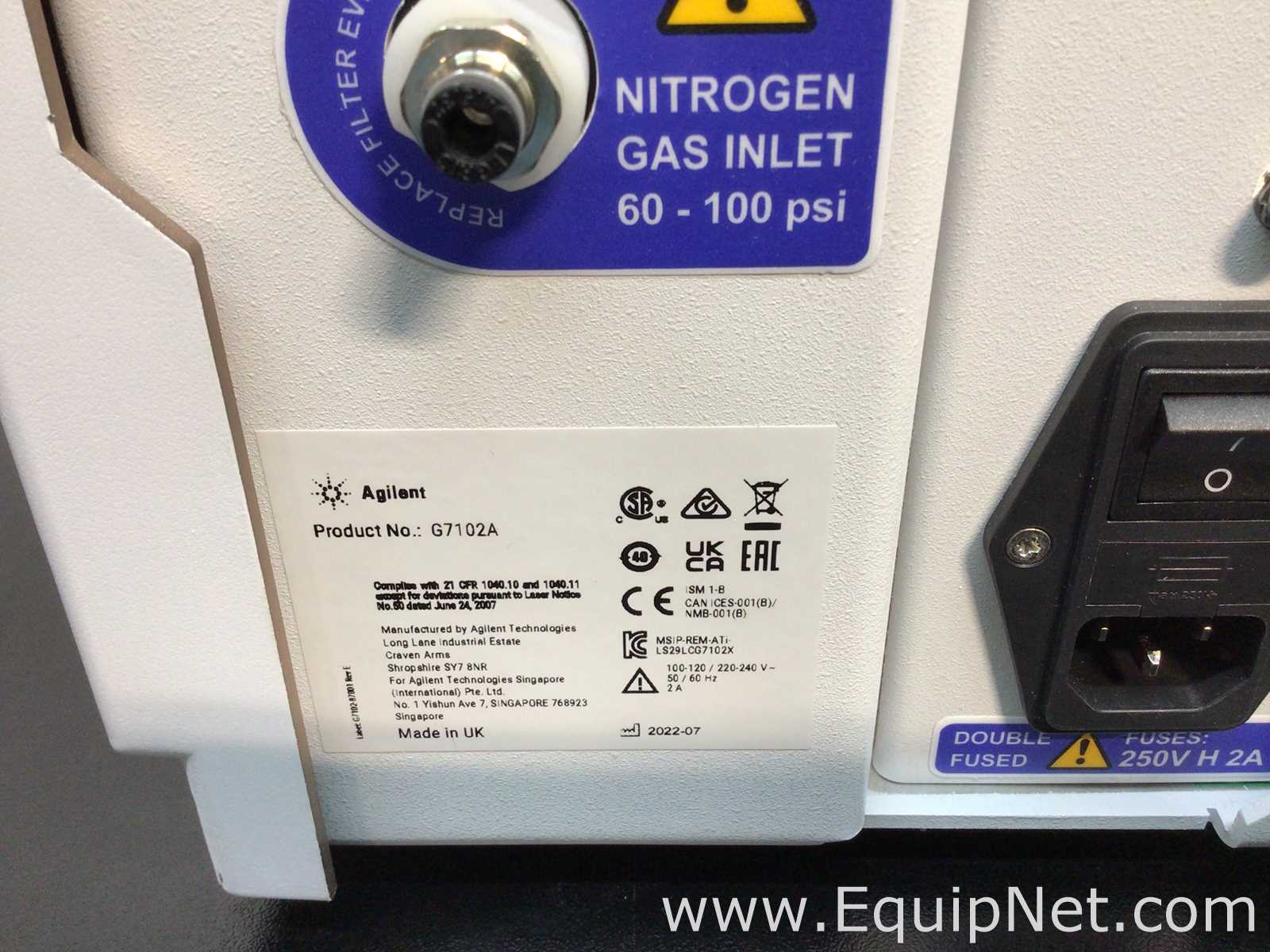 Agilent G7102A 1290 Infinity II ELSD Detector