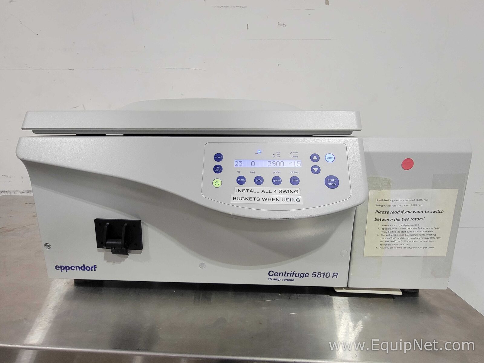 Centrífuga para laboratorio Eppendorf 5810 R