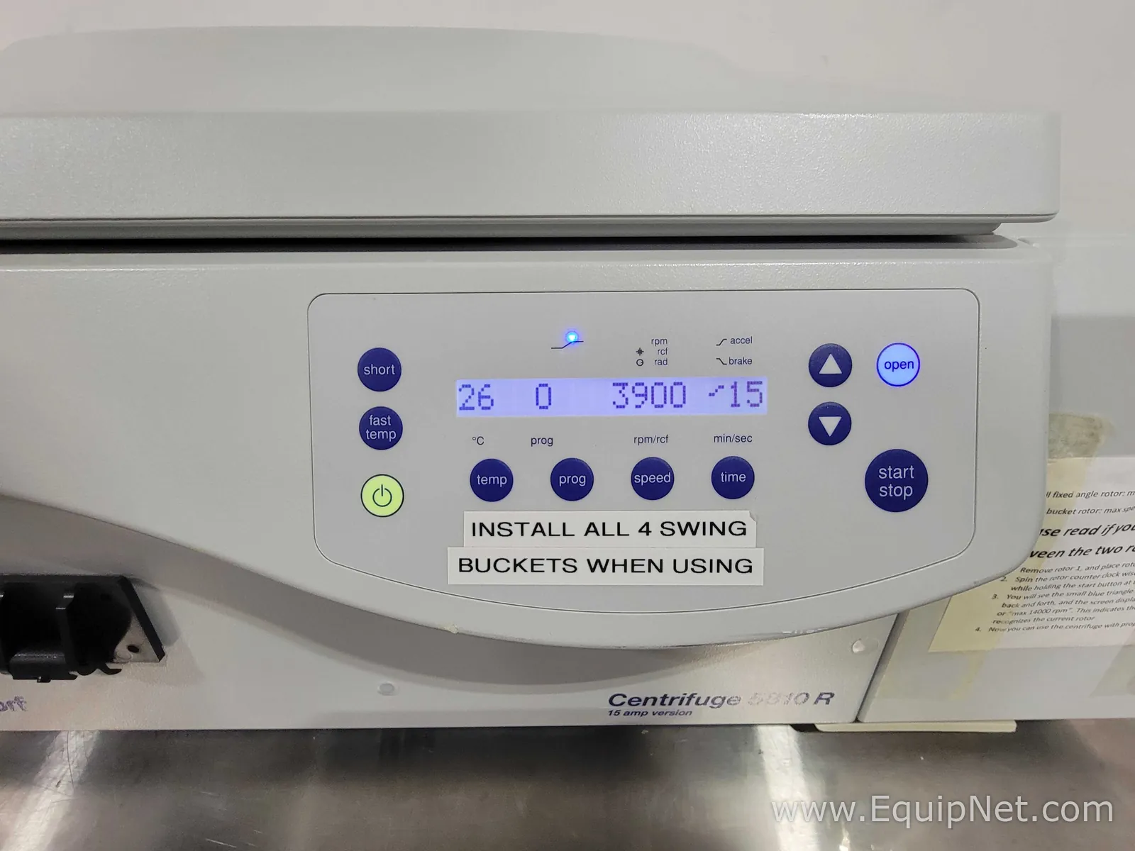 Centrífuga para laboratorio Eppendorf 5810 R