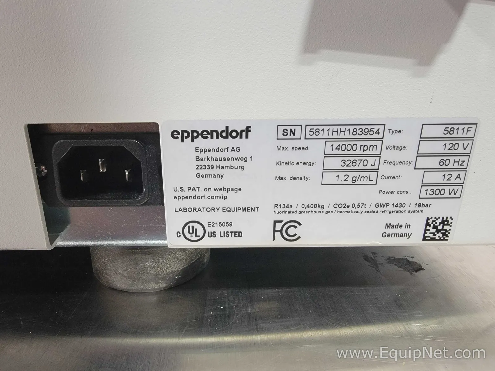 Centrífuga para laboratorio Eppendorf 5810 R