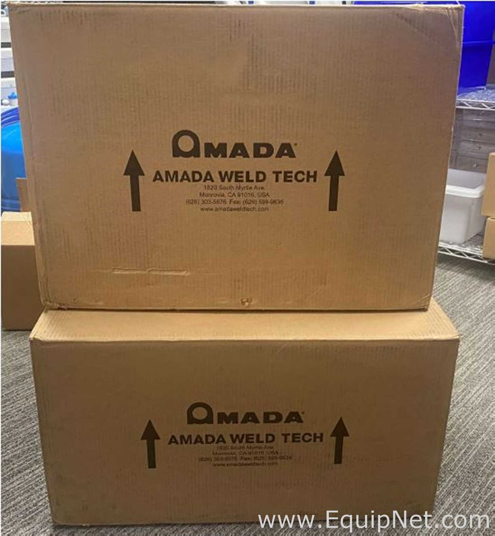 Amada UB-1500A Linear Resistance Welding Power Supply with Parallel-Gap Welding Head and Microscope