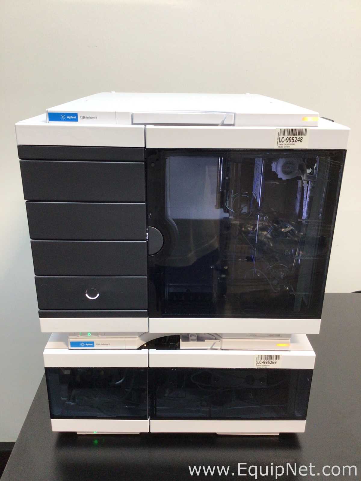 Agilent 1260 Infinity II HPLC System With FLD Detector, MWD Detector and Bin Pump