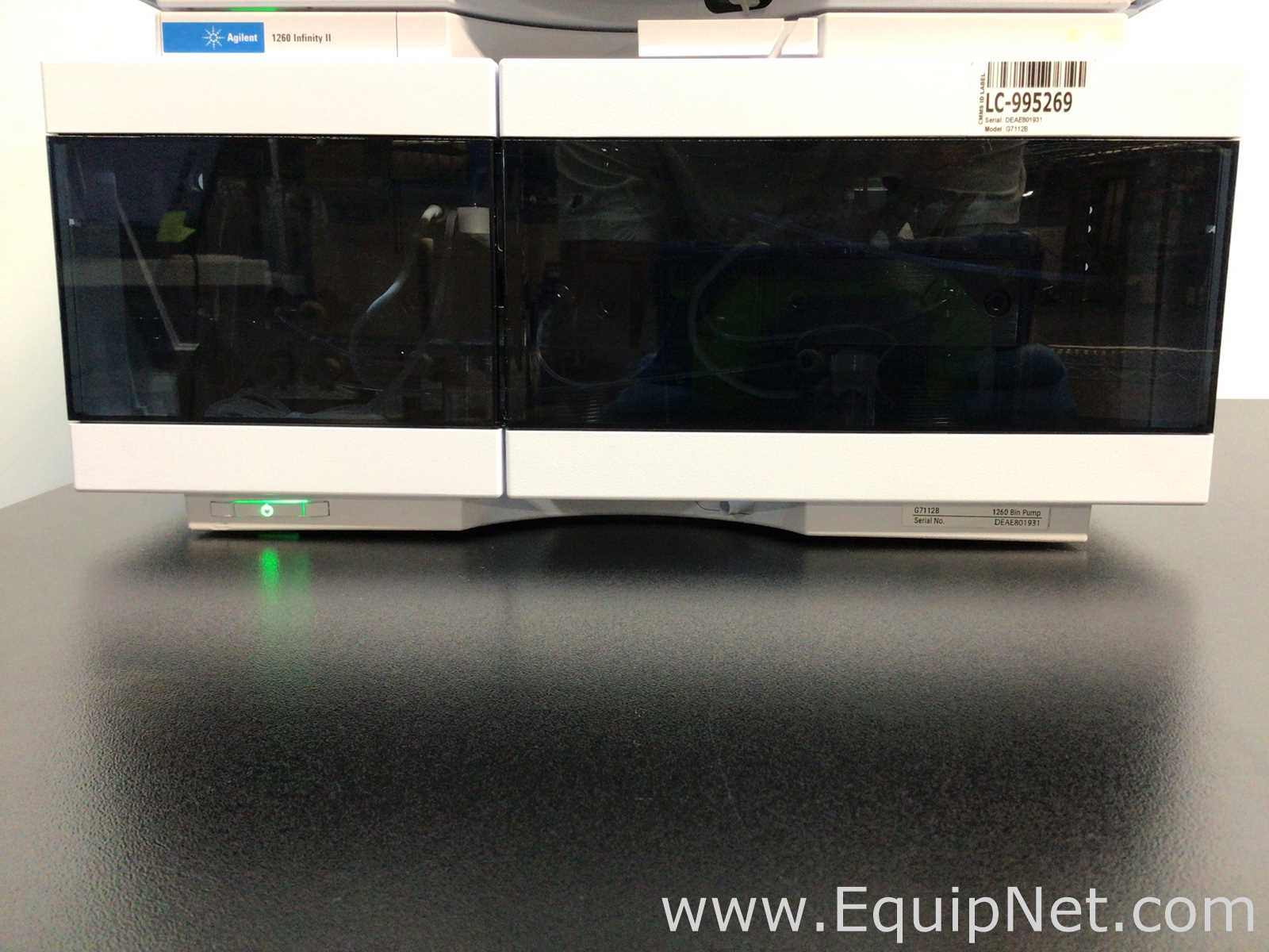 Agilent 1260 Infinity II HPLC System With FLD Detector, MWD Detector and Bin Pump