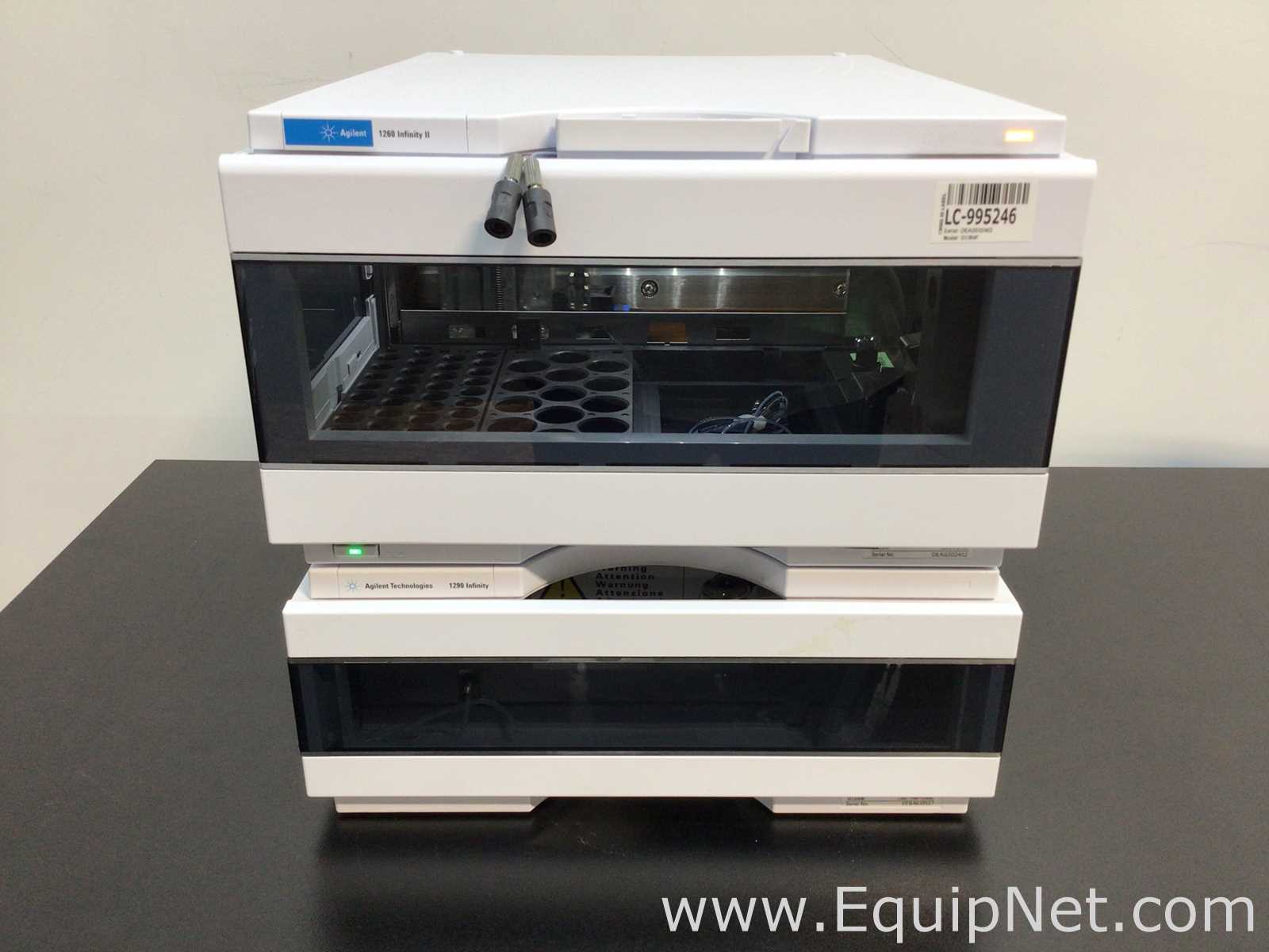 Agilent 1260 Infinity II HPLC System With FLD Detector, MWD Detector and Bin Pump